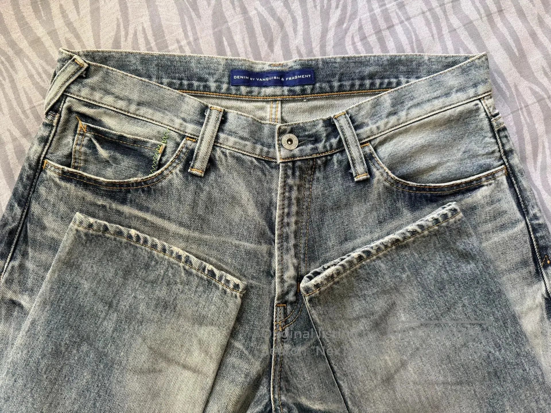 denim by vanquish & fragment men's jeans.