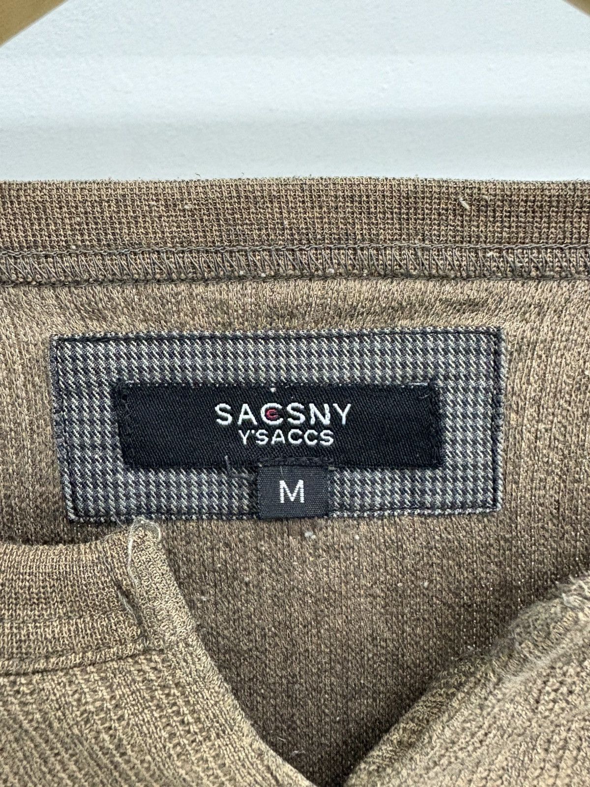 Yohji Yamamoto Yohji Yamamoto Sacsny Ysaccs henley cotton shirt Size US M / EU 48-50 / 2 - 9 Thumbnail