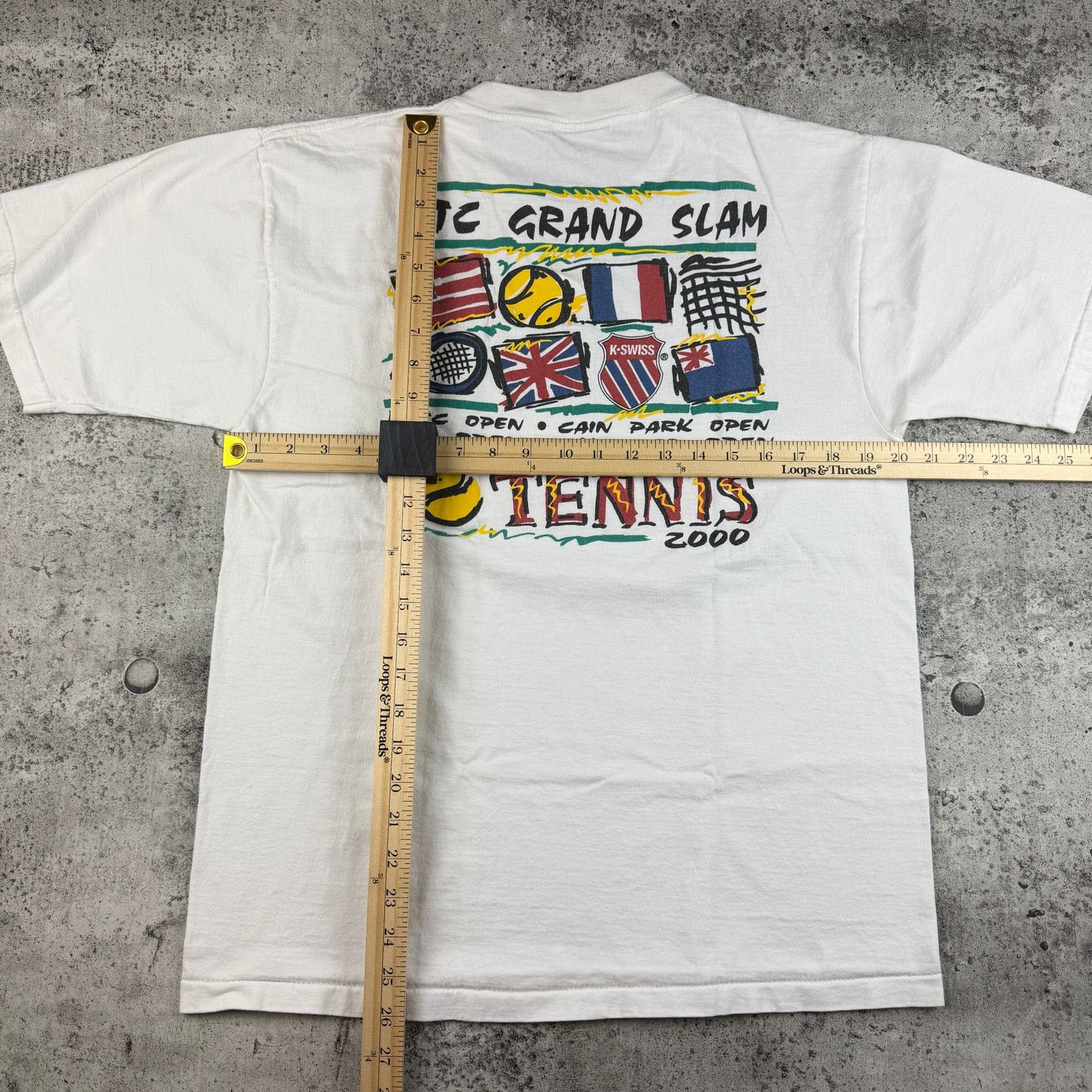 All Sport CTC Grand Slam Tennis Shirt 200 Size Large Y2K Tennis Shirt Size US L / EU 52-54 / 3 - 8 Thumbnail