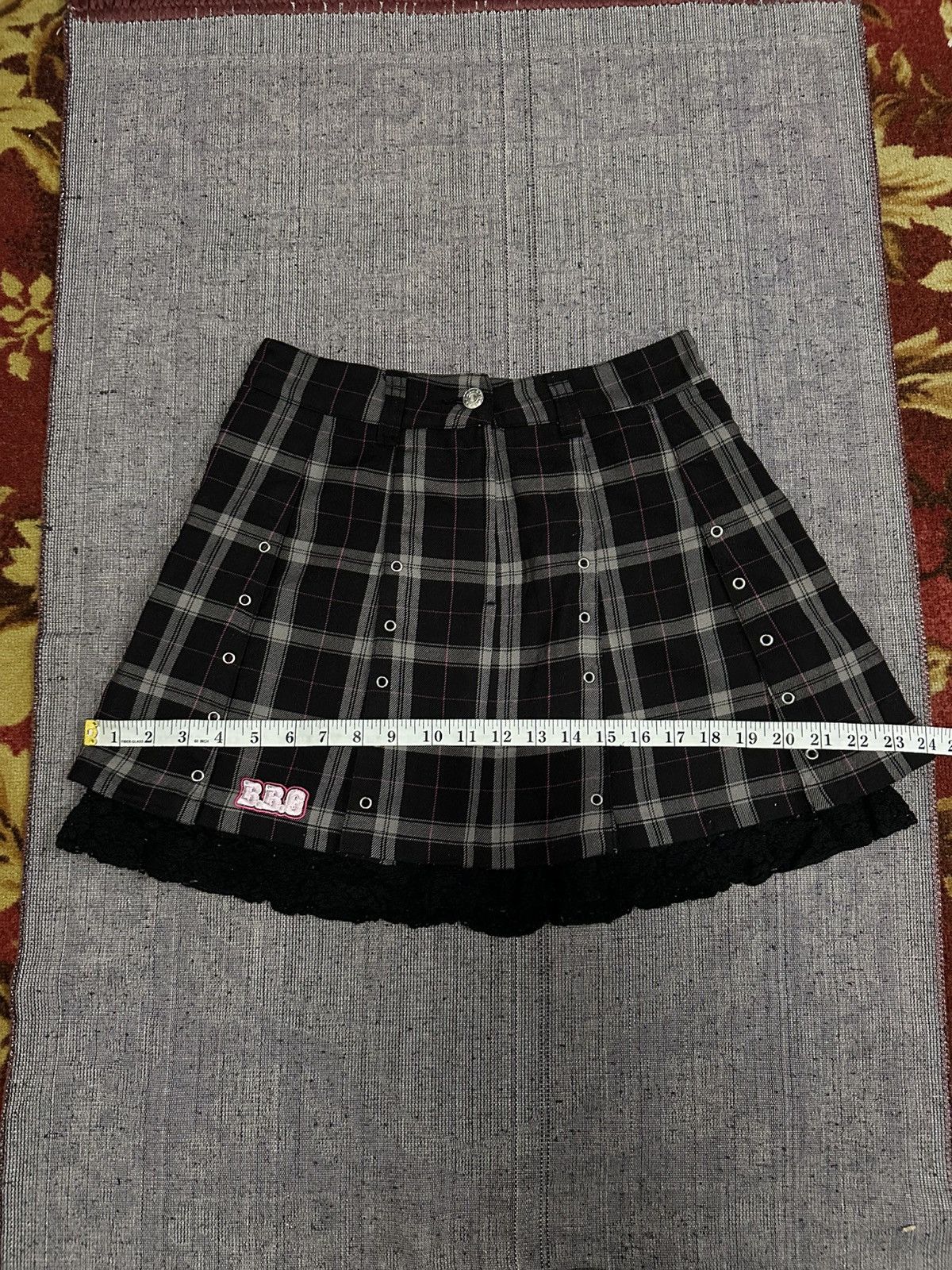 Hypebeast Vintage B.B.G Check Plaid Bad Boy Girl Hypebeast Mini Skirts Size 26" / US 2 / IT 38 - 12 Thumbnail
