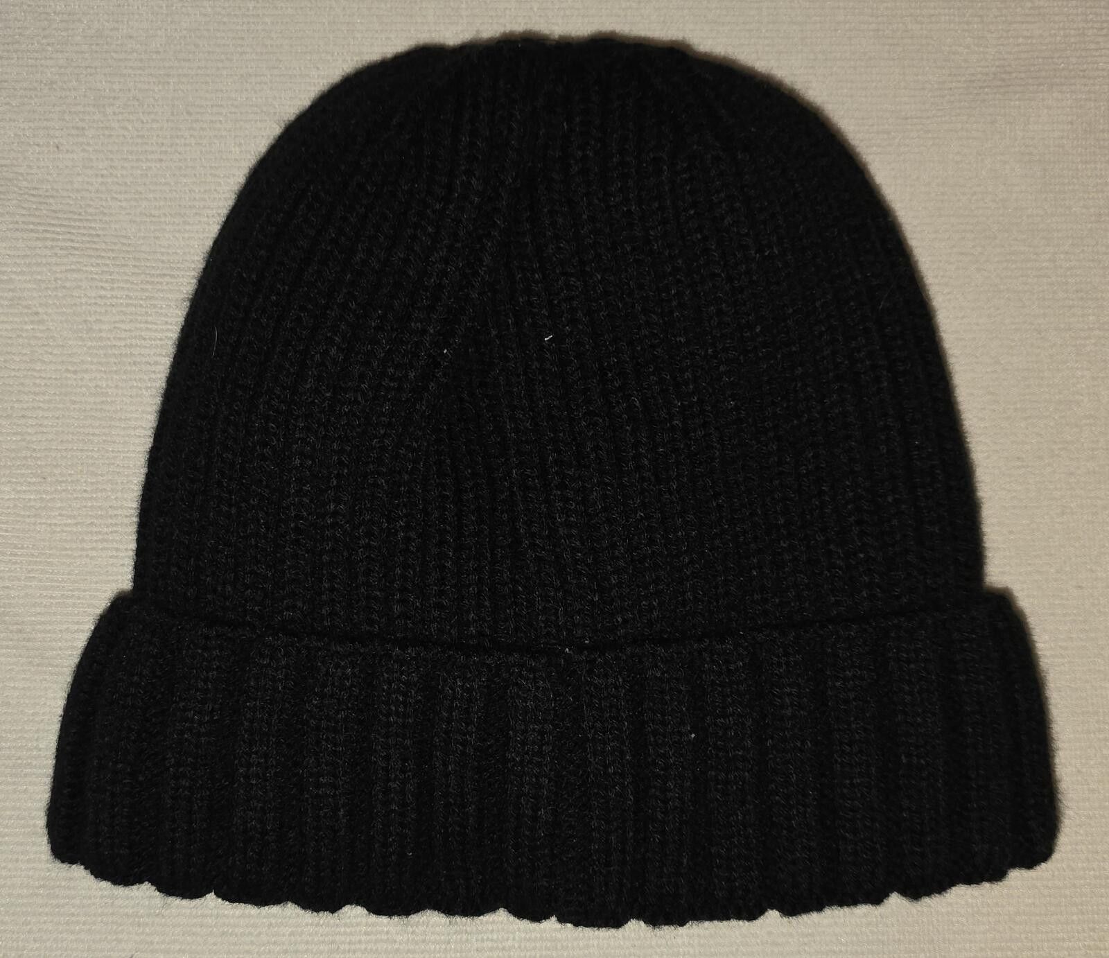 Other Canada Weathergear Black Ribbed Knit Beanie Hat Size ONE SIZE - 2 Thumbnail