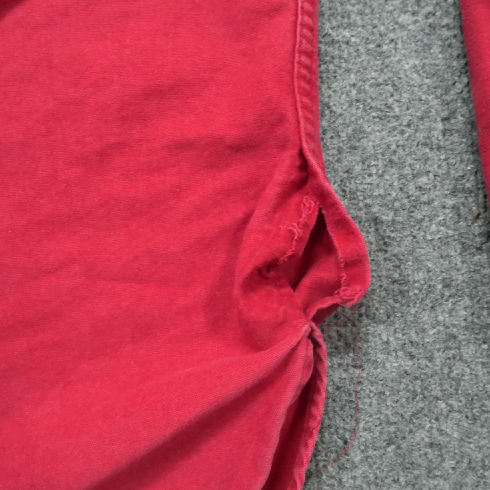 Eddie Bauer VINTAGE Eddie Bauer Shirt Mens XL Red Button Up Distressed Canvas 80s Size US XL / EU 56 / 4 - 4 Thumbnail