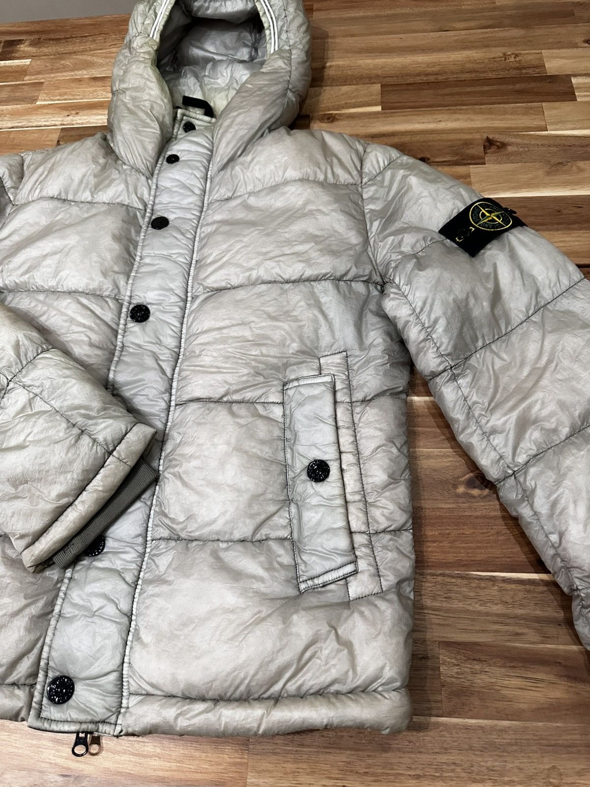 Stone Island STONE ISLAND GARMENT DYED DOWN 26 GR X SQM-N Puffer Jacket Size US S / EU 44-46 / 1 - 23 Thumbnail