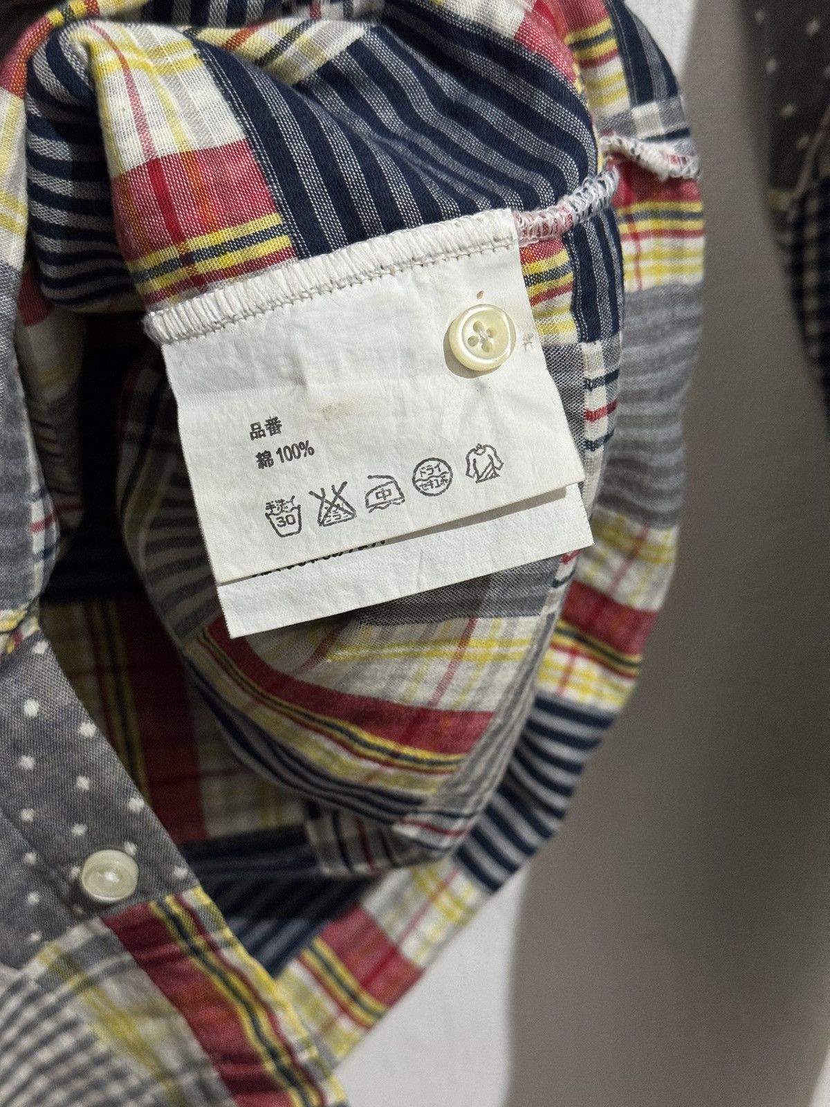 Comme des Garcons Comme des Garcons Homme Plus Pacthwork Shirt Size US M / EU 48-50 / 2 - 6 Thumbnail