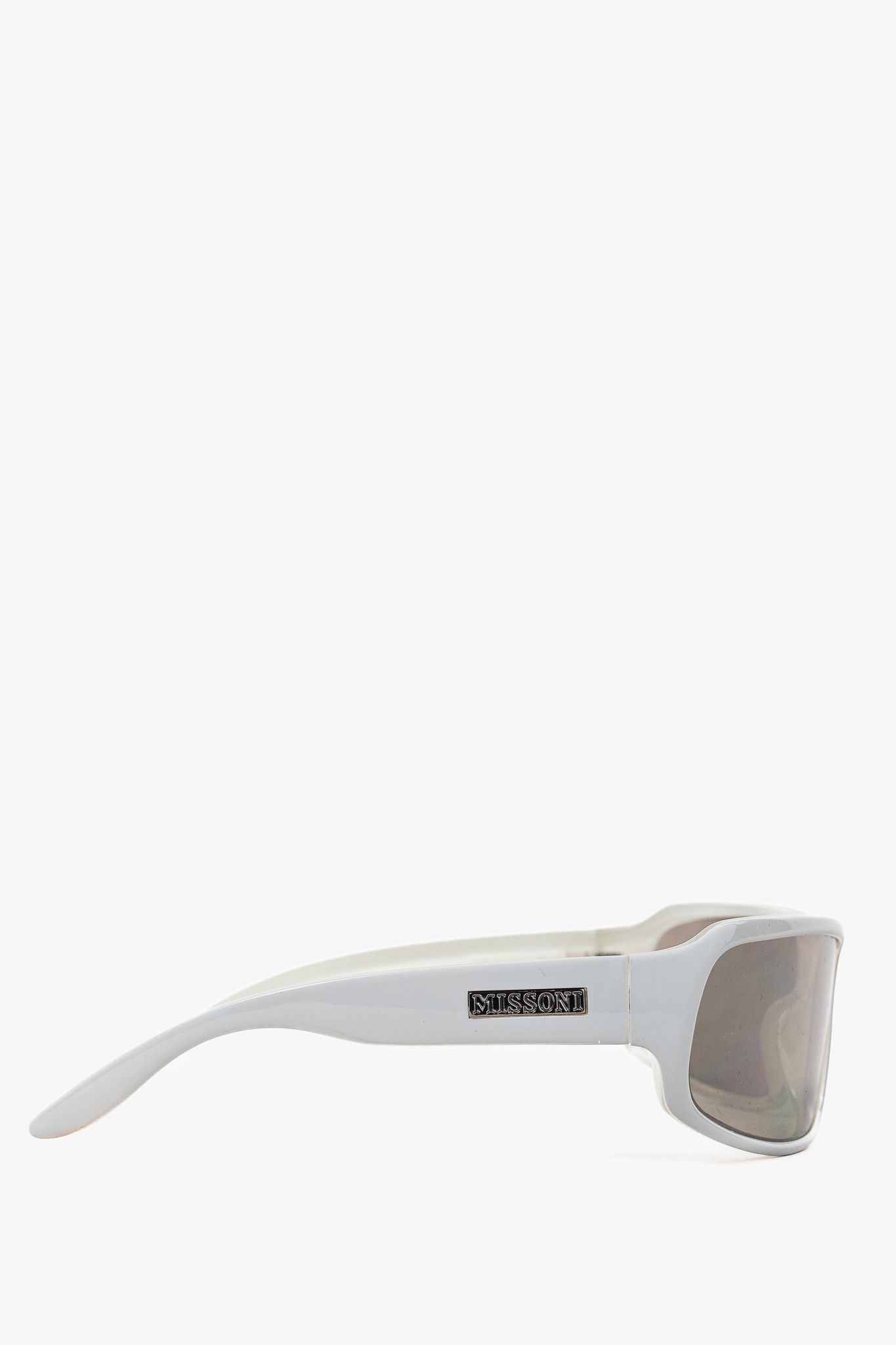 Missoni Missoni MI52003 Grey Oversized Rectangular Sunglasses Size ONE SIZE - 4 Thumbnail