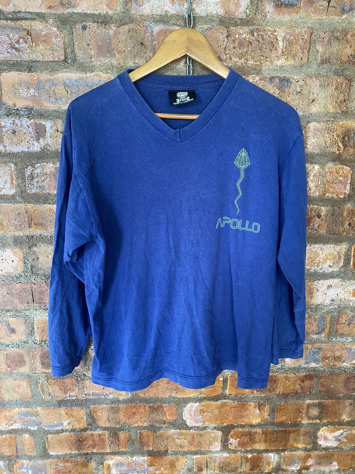 Hanes × Japanese Brand × Vintage 1990s Appolo 3D alien Sperm undetectable Size US M / EU 48-50 / 2 - 6 Thumbnail