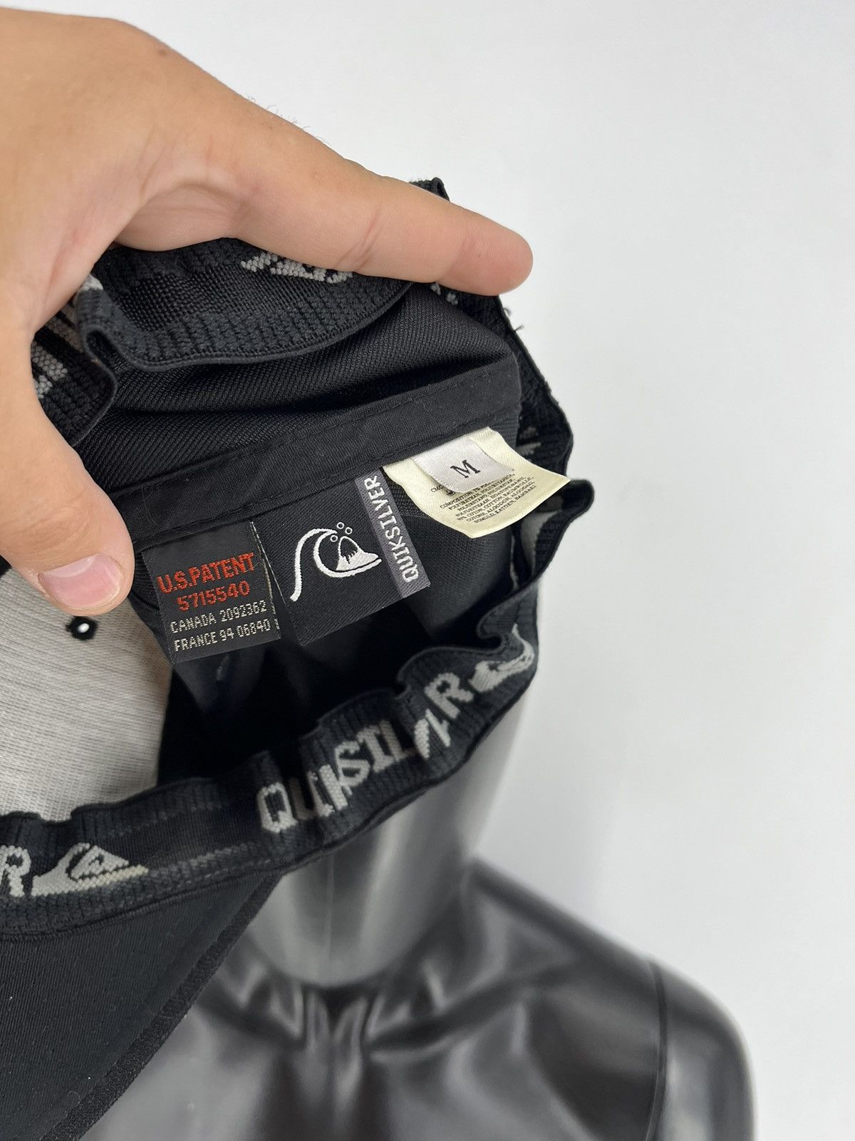 Quiksilver Vintage 90s Quiksilver Fitted Dad Hat Cap Made Korea Size ONE SIZE - 8 Thumbnail