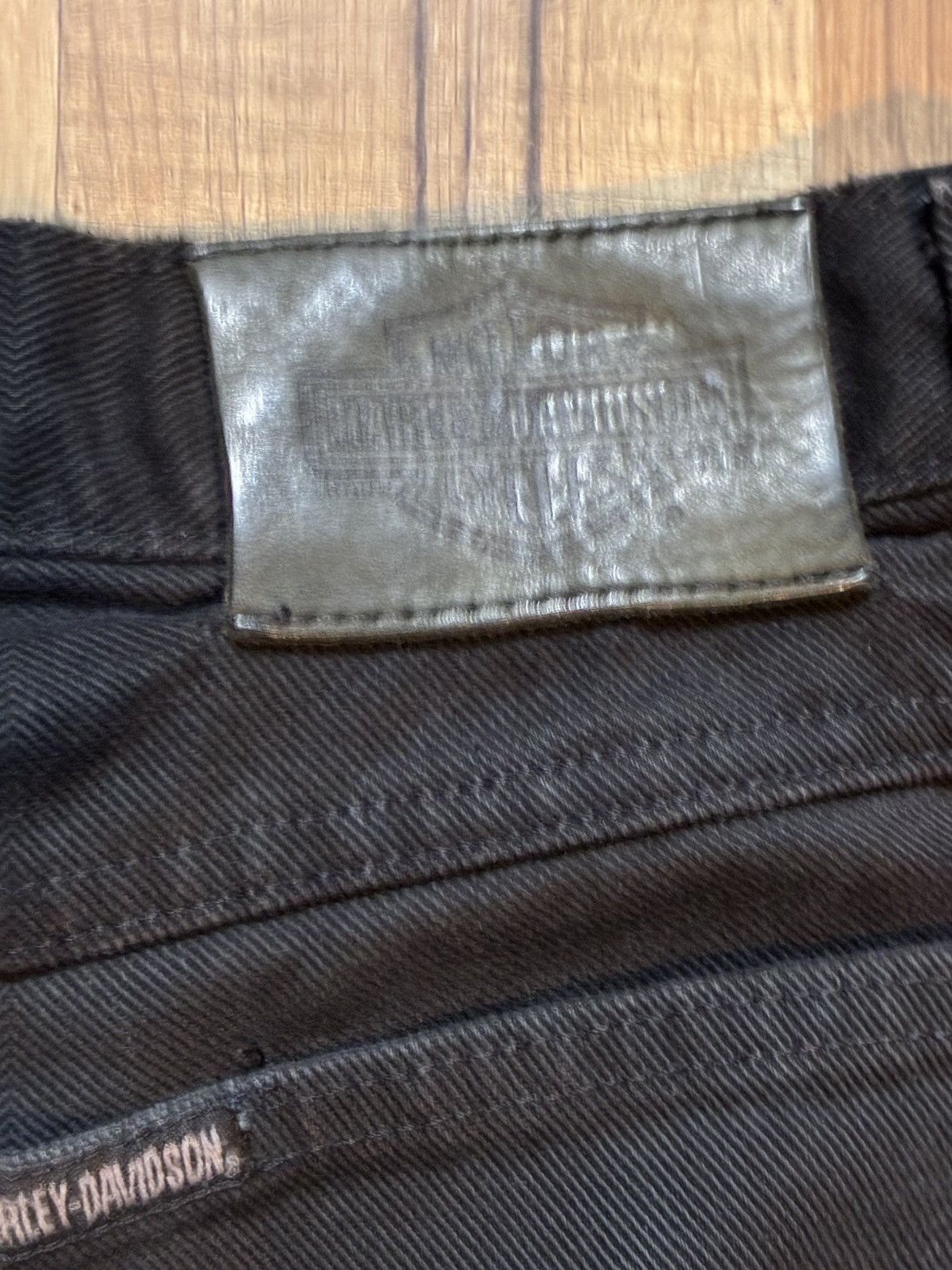 Harley Davidson Vintage Harley Davidson black denim Size US 32 / EU 48 - 7 Thumbnail