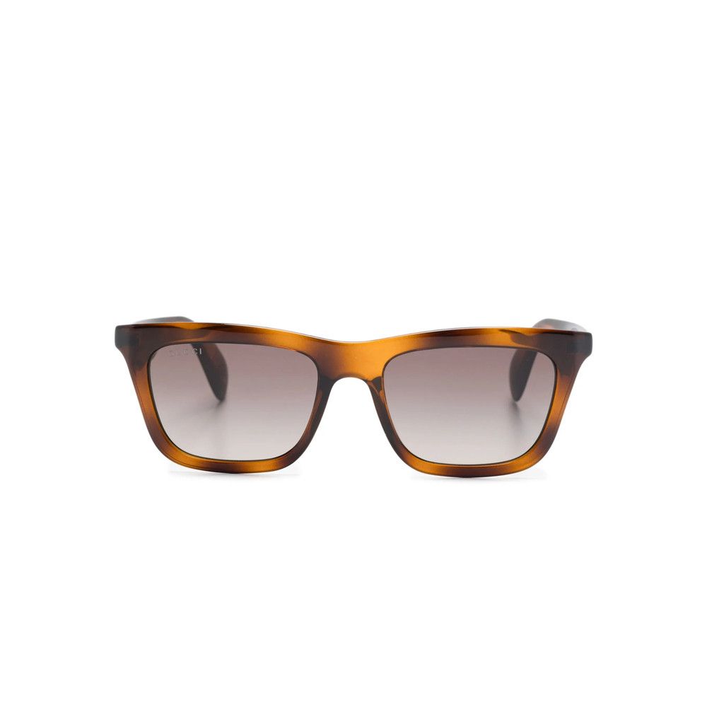 Gucci Gucci BROWN Sunglasses Size ONE SIZE - 1 Thumbnail