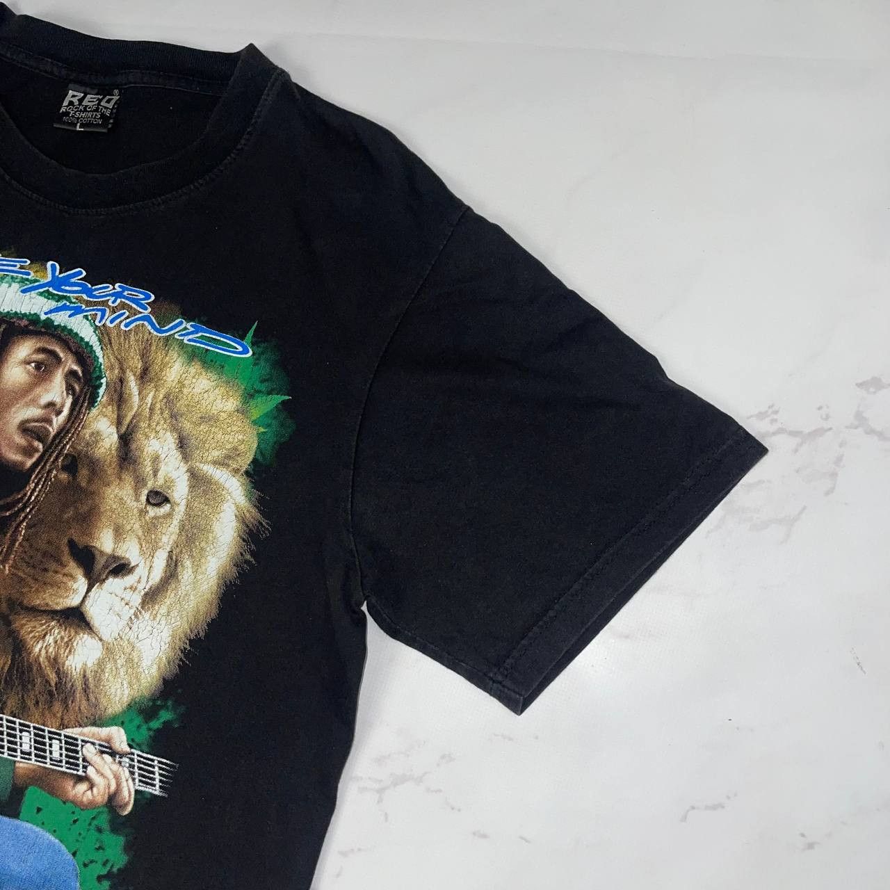 Vintage Vintage t-shirt Bob Marley tag Red rock of the t-shirt Sz L Size US L / EU 52-54 / 3 - 6 Thumbnail