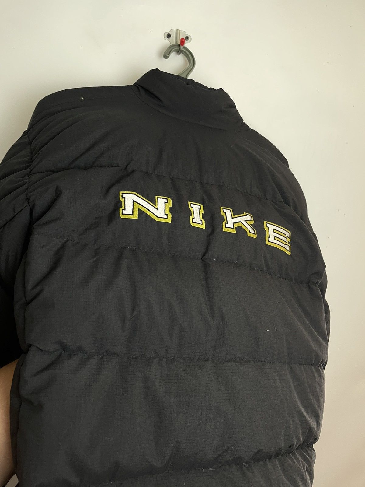 Nike × Vintage Nike vintage two side puffer reversible down jacket rare Y2K Size US L / EU 52-54 / 3 - 2 Thumbnail