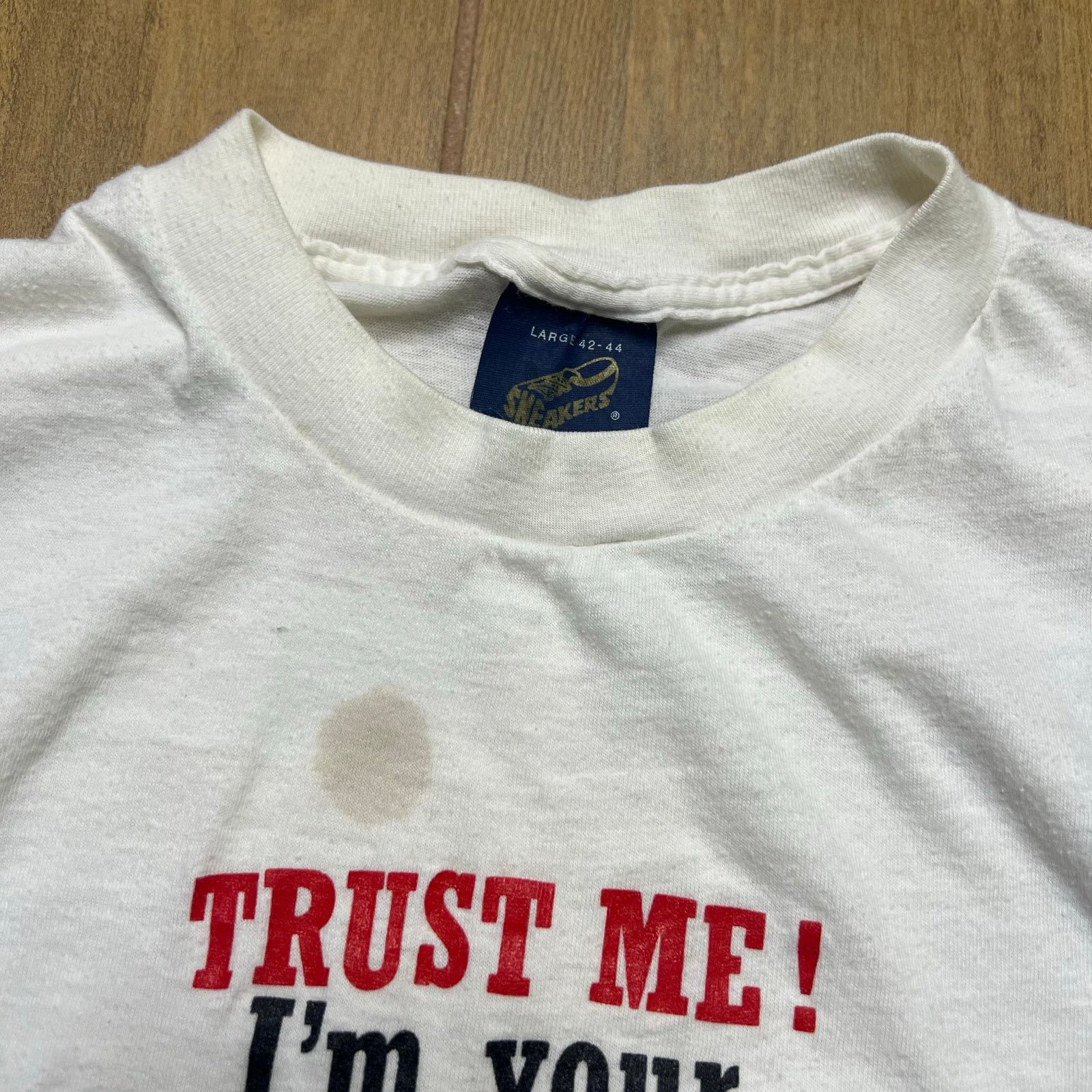 Vintage Vintage 80s "Trust Me! I'm your auto mechanic" graphic L Size US L / EU 52-54 / 3 - 3 Thumbnail