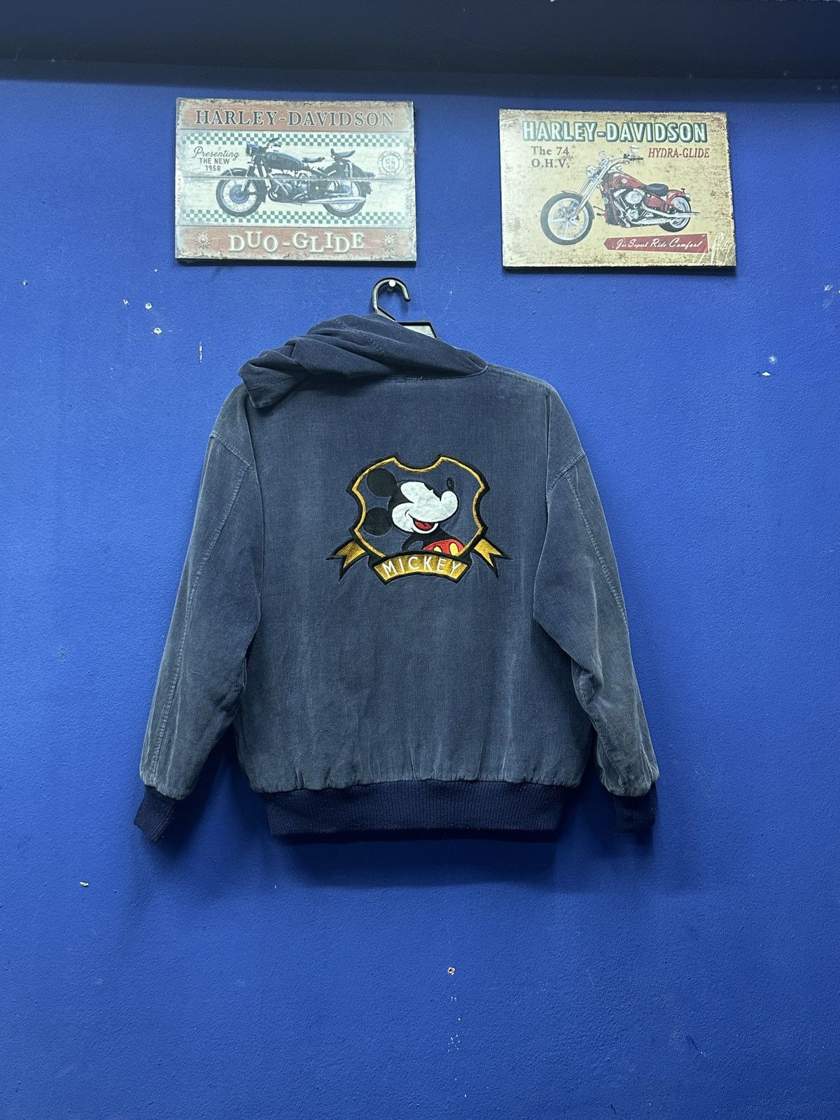 Disney × Mickey Mouse × Vintage Rare🔥 Reversible Micky Mouse Baggy Jacket Size US XL / EU 56 / 4 - 13 Thumbnail