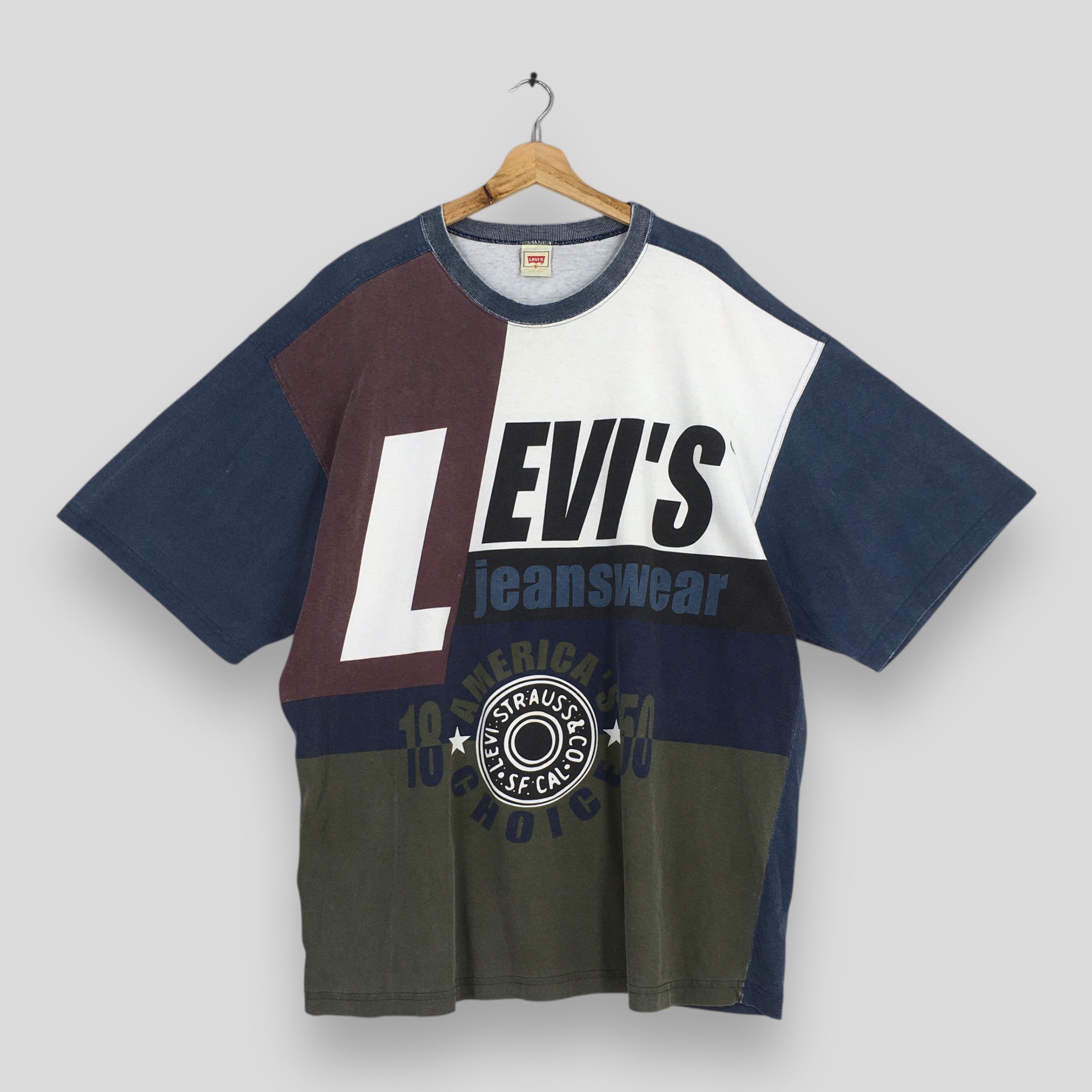 Levi's Vintage 90s Levis San Francisco Tshirt Large Size US L / EU 52-54 / 3 - 1 Thumbnail