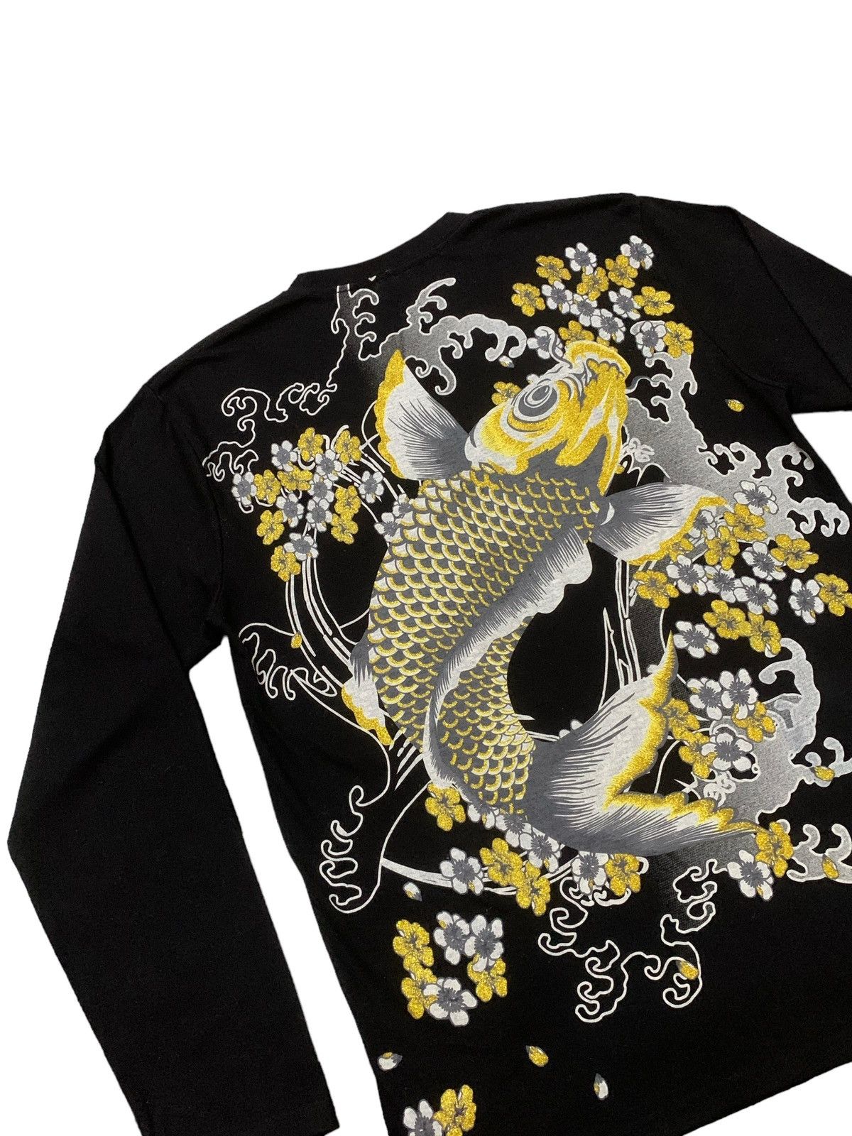 Bullet Noise × Hysteric Glamour Bullet Noise Sukajan Yakuza Tattoo Glitter Iconic Fish Tees Size US XL / EU 56 / 4 - 4 Thumbnail