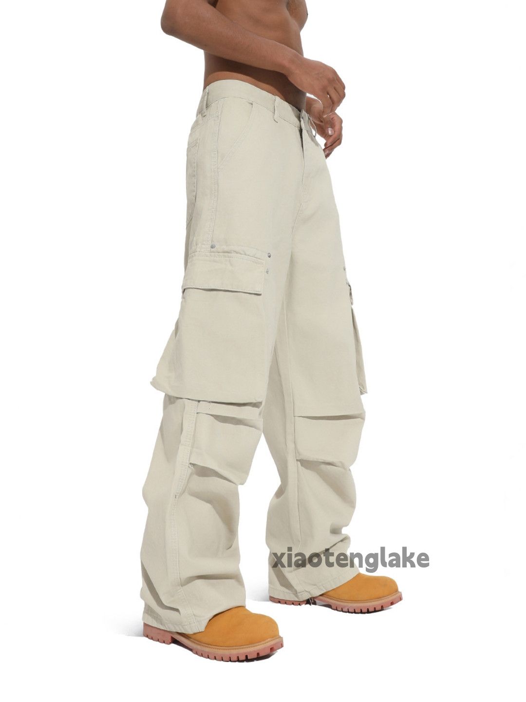Vintage zx utility skate hiphop wide Leg military cargo pants Size US 32 / EU 48 - 3 Thumbnail