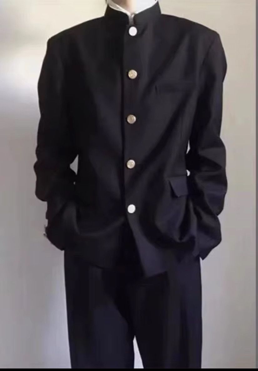 Japanese Brand Japanese Style School Uniform Dk Blazers Top With Badge Size US XL / EU 56 / 4 - 4 Thumbnail