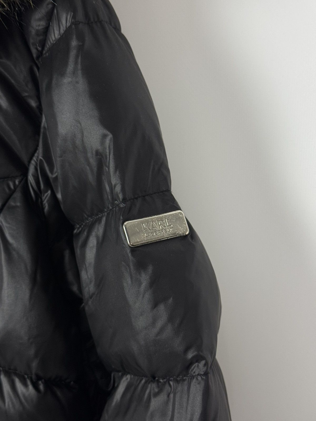 Karl Lagerfeld Karl Lagerfeld Down Puffer Women’s Jacket Size L / US 10 / IT 46 - 7 Thumbnail