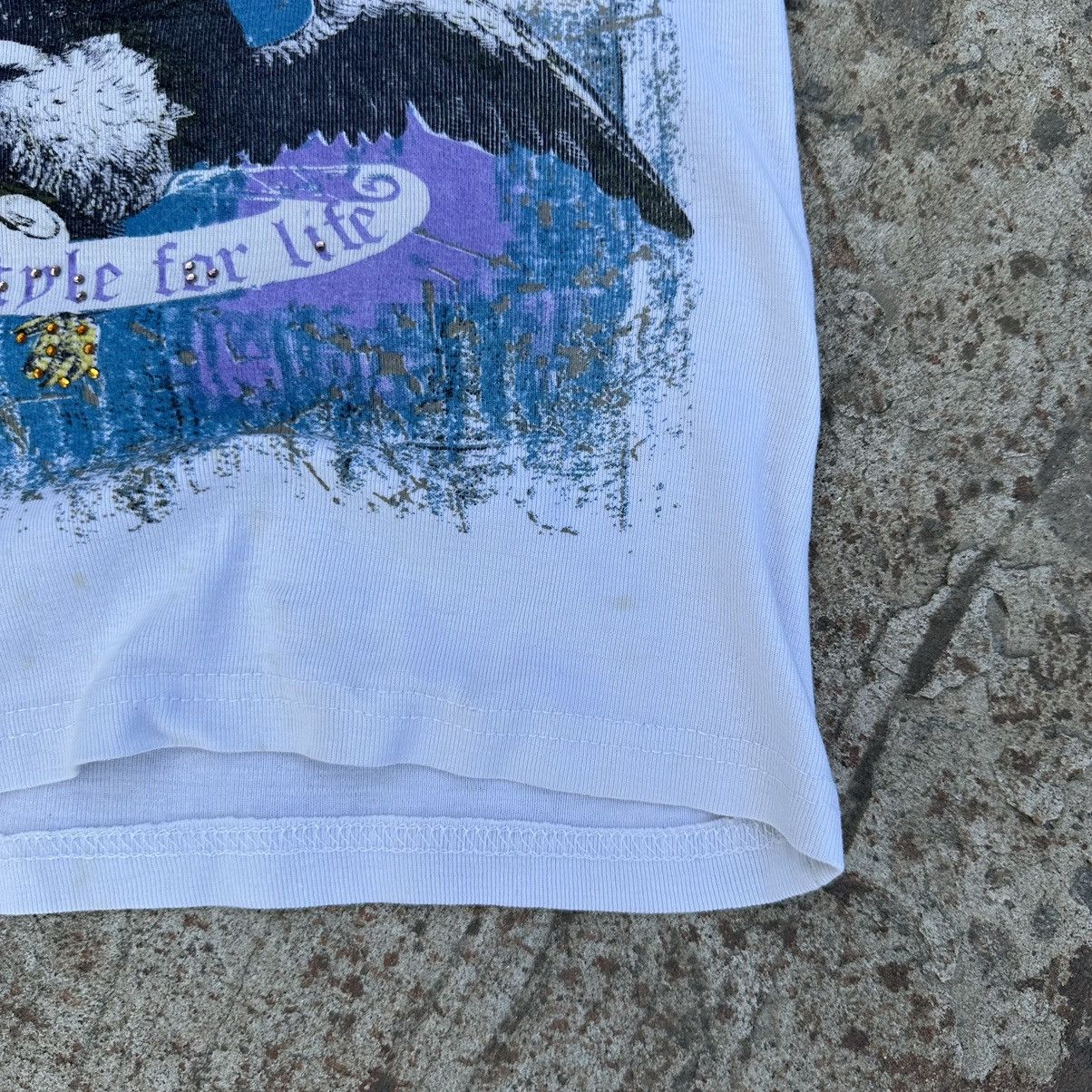 Japanese Brand × Vintage Vintage Japanese Style T-shirts Avantgarde Grunge Y2K 00s Size M / US 6-8 / IT 42-44 - 4 Thumbnail