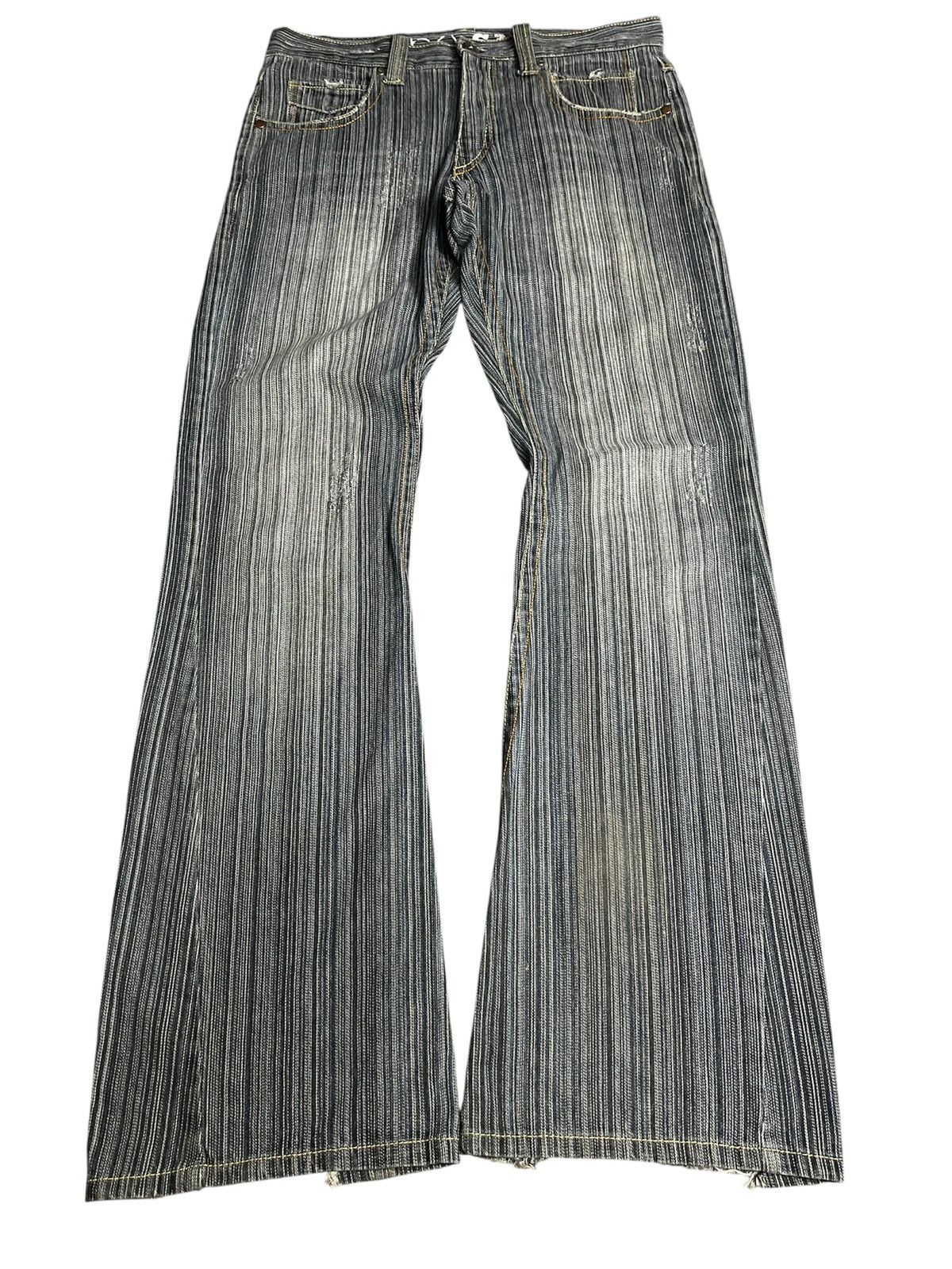 Japanese Brand Japanese Icca Hickory Flared jeans Size US 31 - 1 Thumbnail