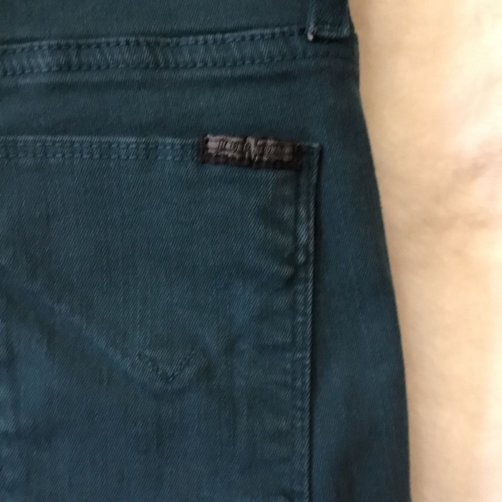 Hudson Hudson Teal Nico Super Skinny Mid-Rise Stretch Jeans Size 27" / US 4 / IT 40 - 13 Thumbnail