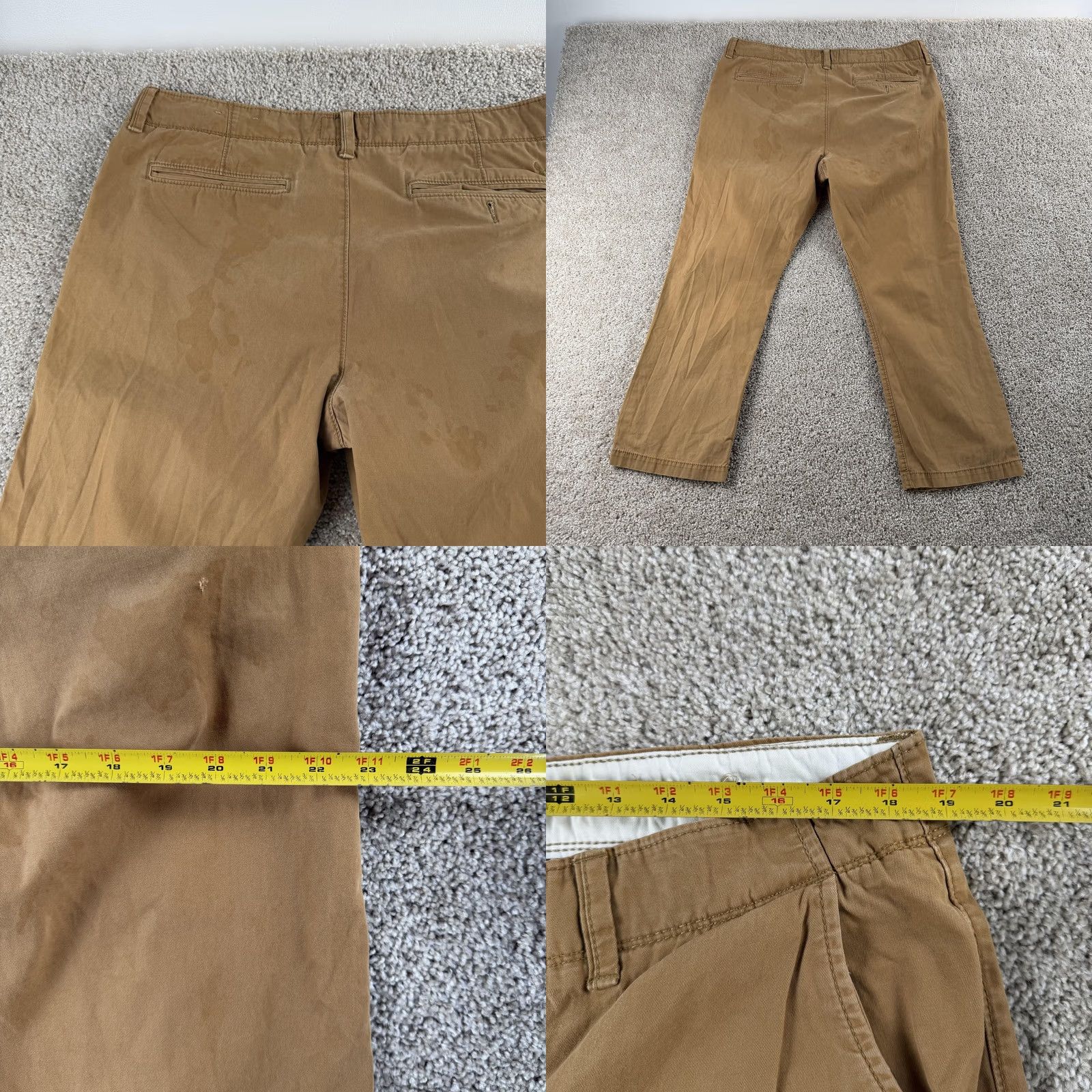 American Eagle Outfitters American Eagle Outfitters Pants Mens 36x30 Brown Chino Straight Casual Size US 36 / EU 52 - 8 Thumbnail
