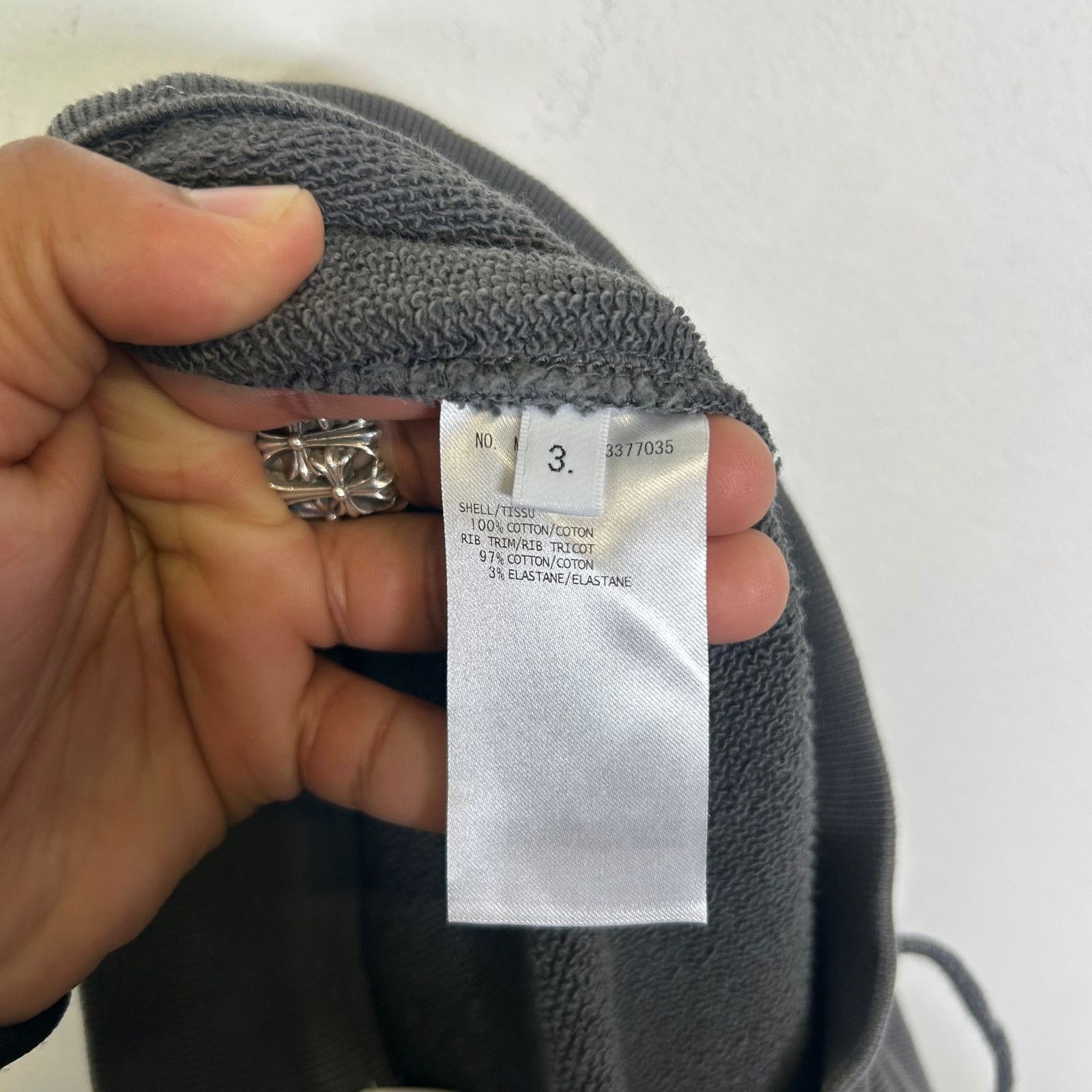Thom Browne Thom Browne Dark Grey RWB Back Tag Sweatpants Size 3 Size US 32 / EU 48 - 4 Thumbnail