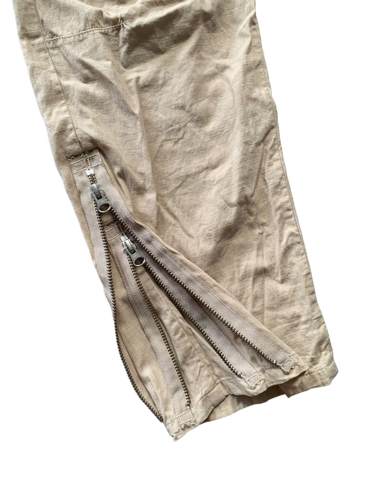 Le Grande Bleu (L.G.B.) Zucca Issey Miyake Asymmetrical Zipper Pants Size US 31 - 9 Thumbnail