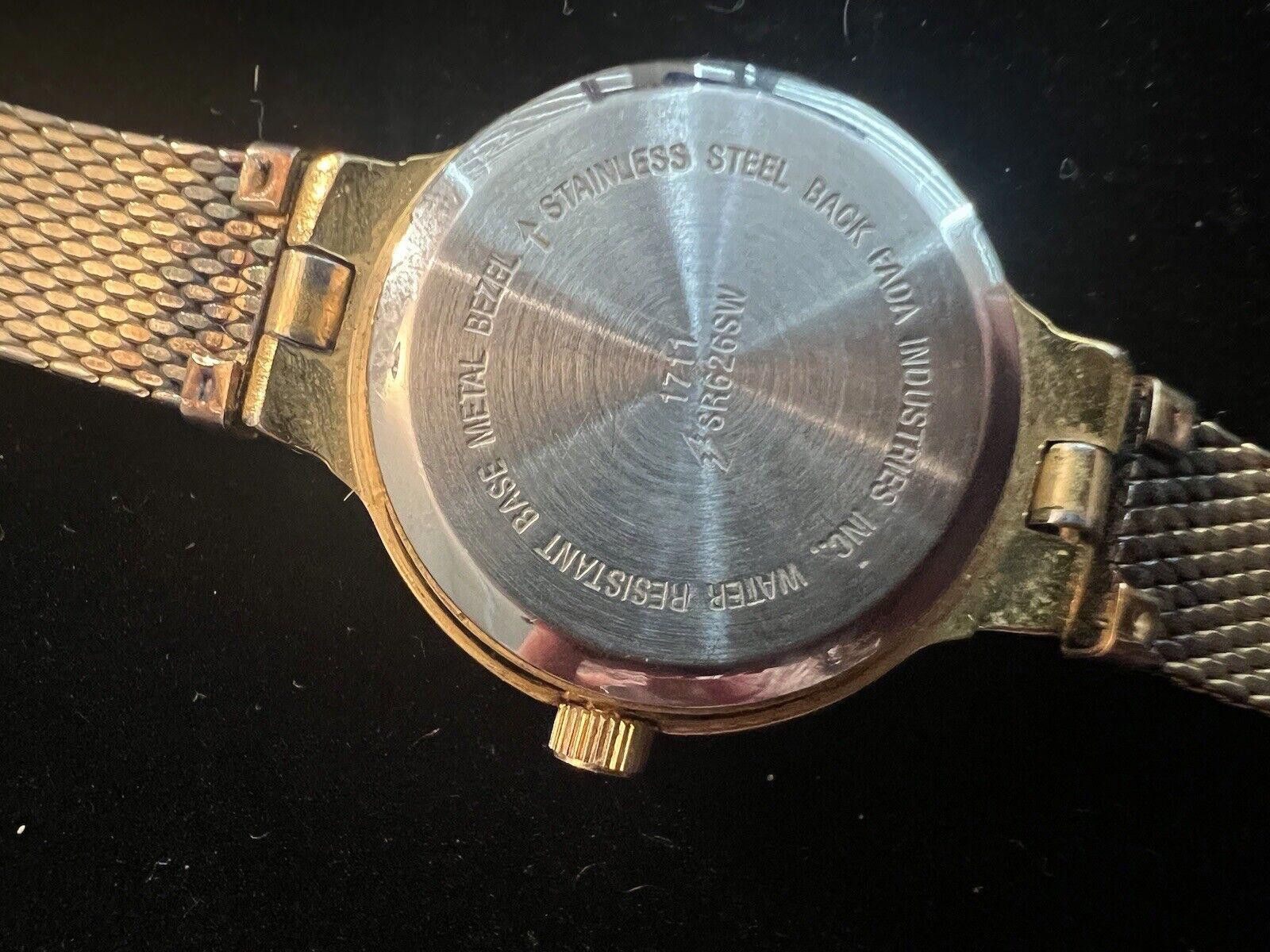 Designer Kathy Ireland Gold Tone Watch Size ONE SIZE - 3 Thumbnail