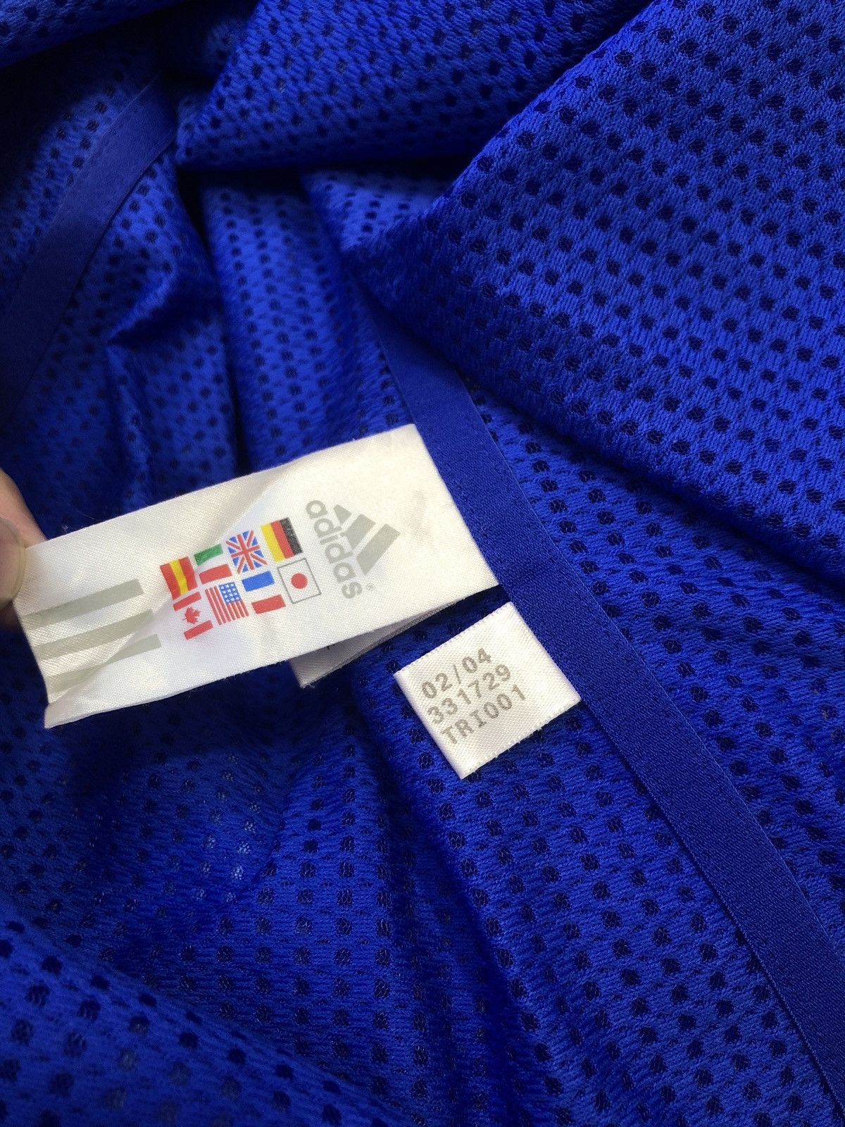 Adidas France 04/05 player issue home shirt Size US M / EU 48-50 / 2 - 8 Thumbnail