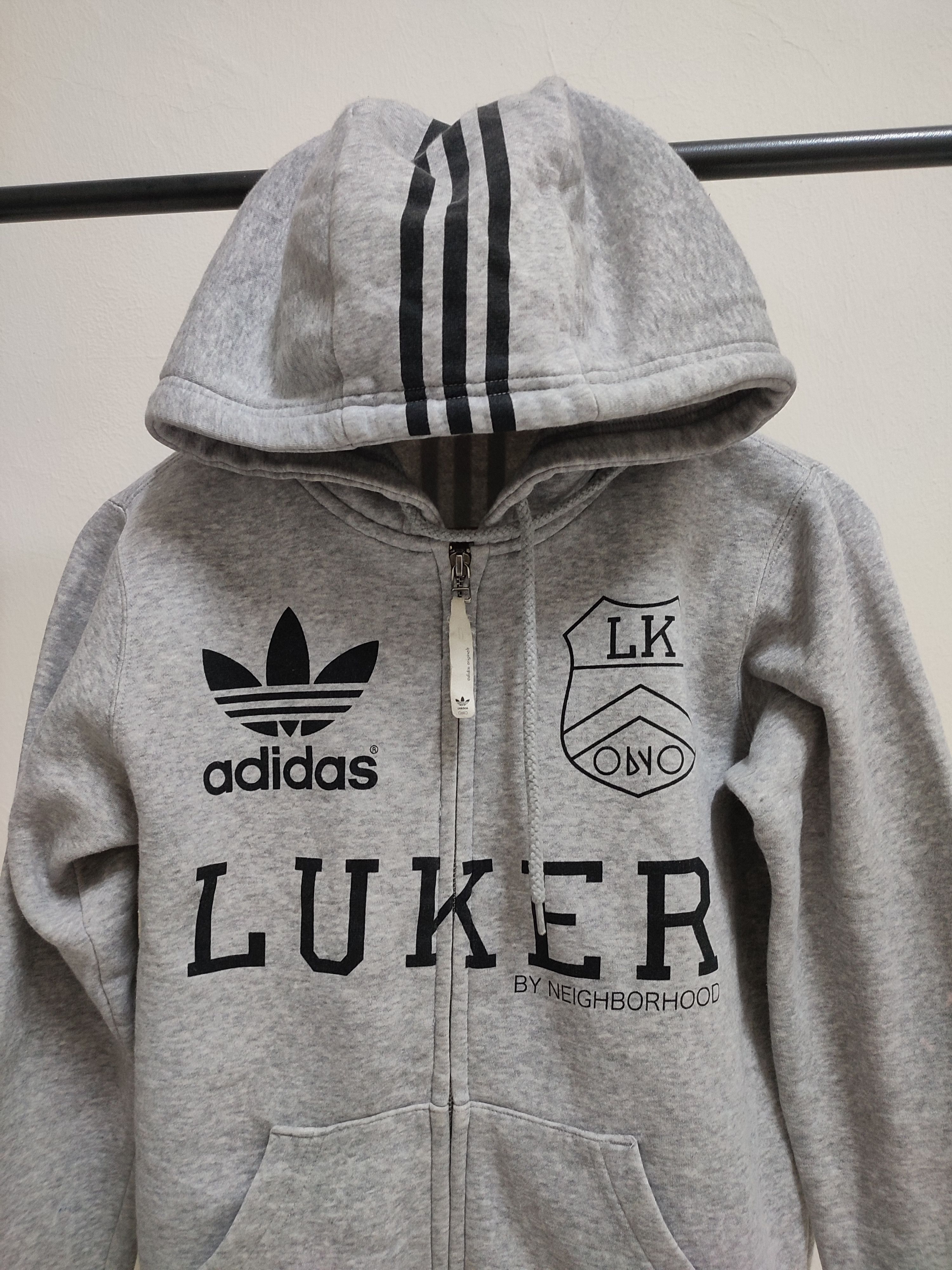 Adidas Vtg Adidas x Neighborhood Luker Zipper Hoodie Size US M / EU 48-50 / 2 - 3 Thumbnail