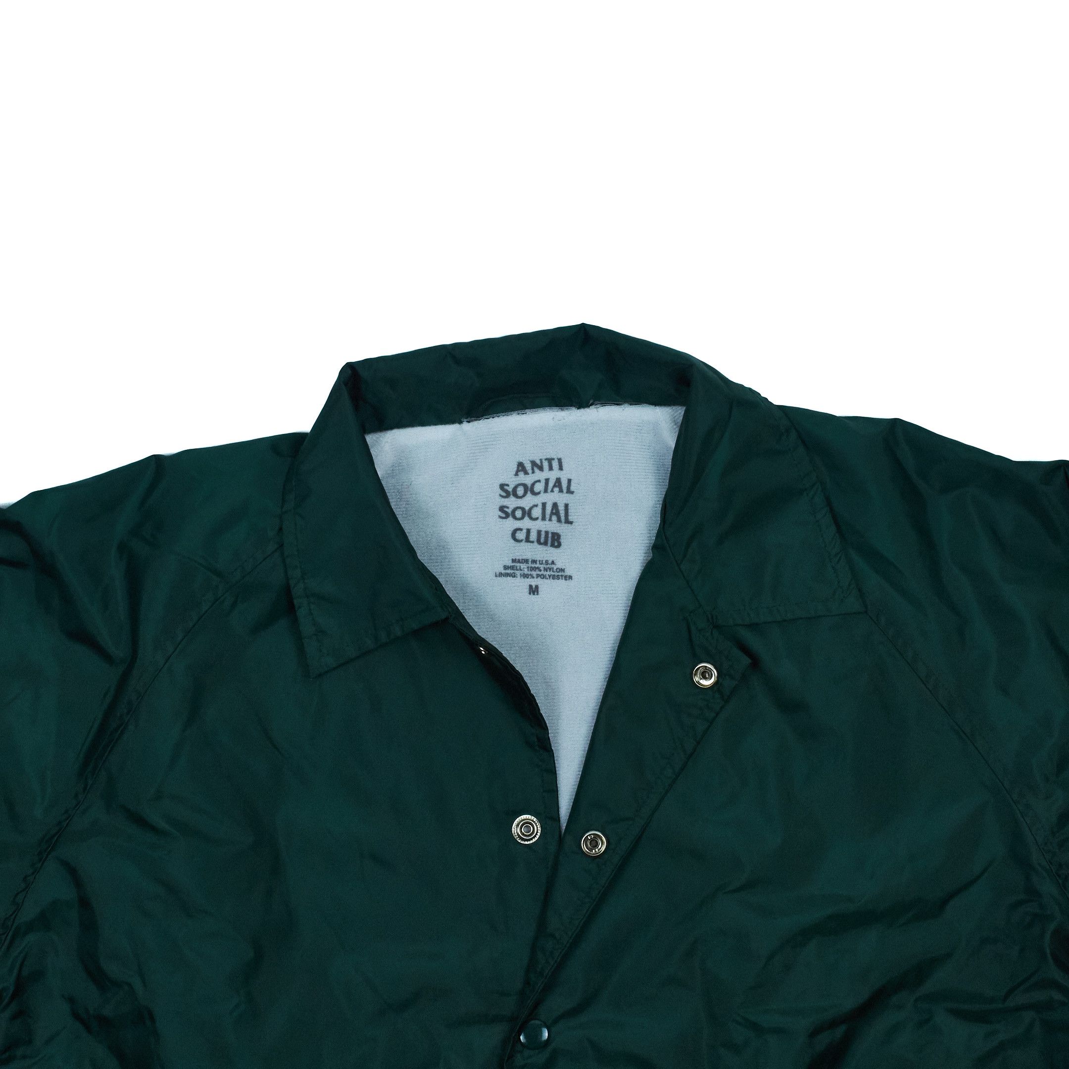 Anti Social Social Club Snow Tires Coach Jacket Size US M / EU 48-50 / 2 - 2 Thumbnail