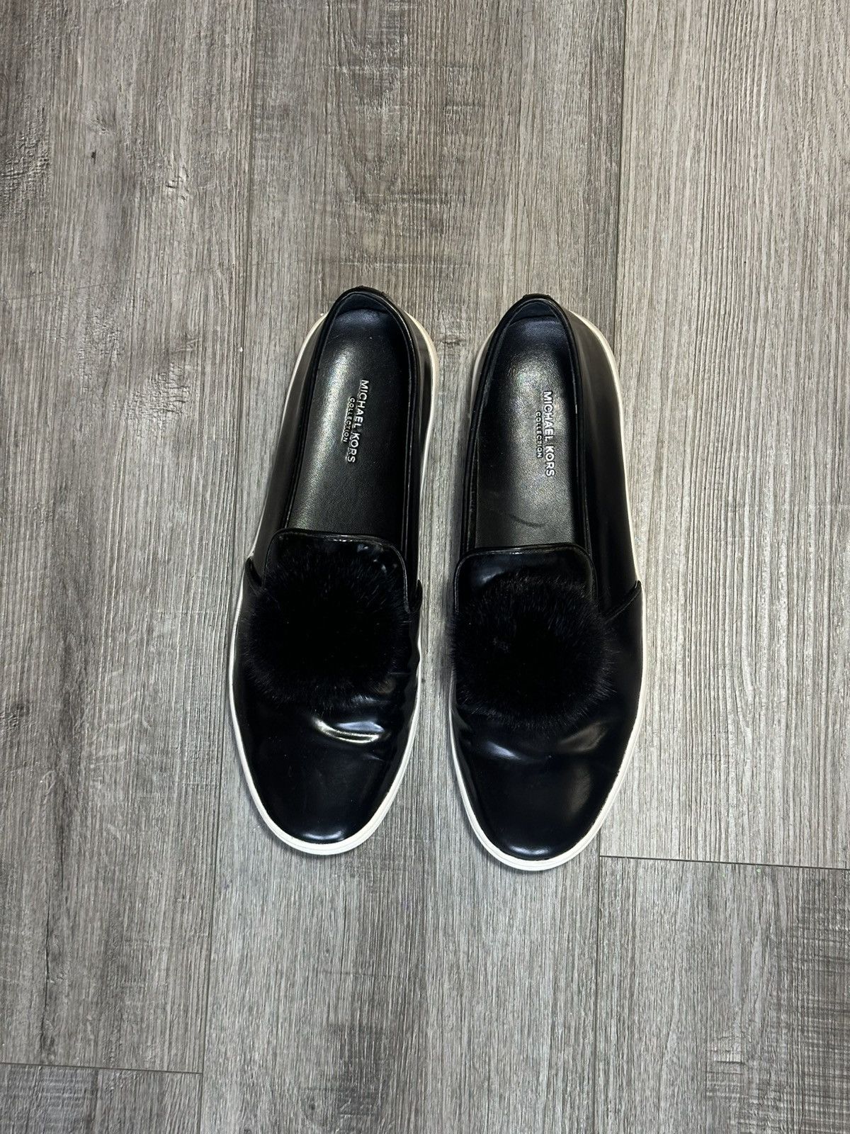 Michael Kors Michael Kors Collection Eddy Patent Leather Pom Pom Size US 7.5 / IT 37.5 - 6 Thumbnail