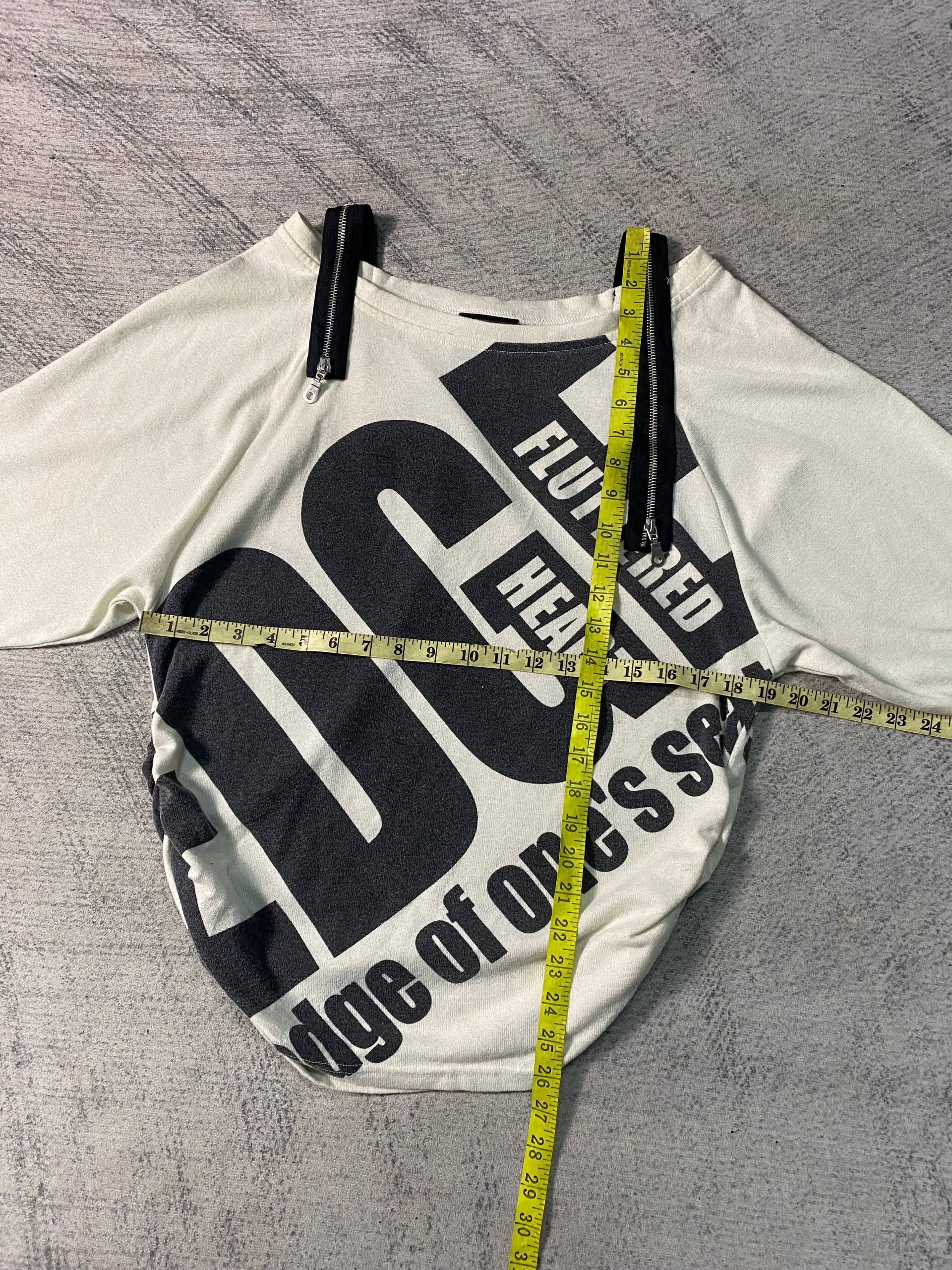 If Six Was Nine Plein Beaute Y2K Japanese Punk Glam Graphic Top Size M / US 6-8 / IT 42-44 - 13 Thumbnail