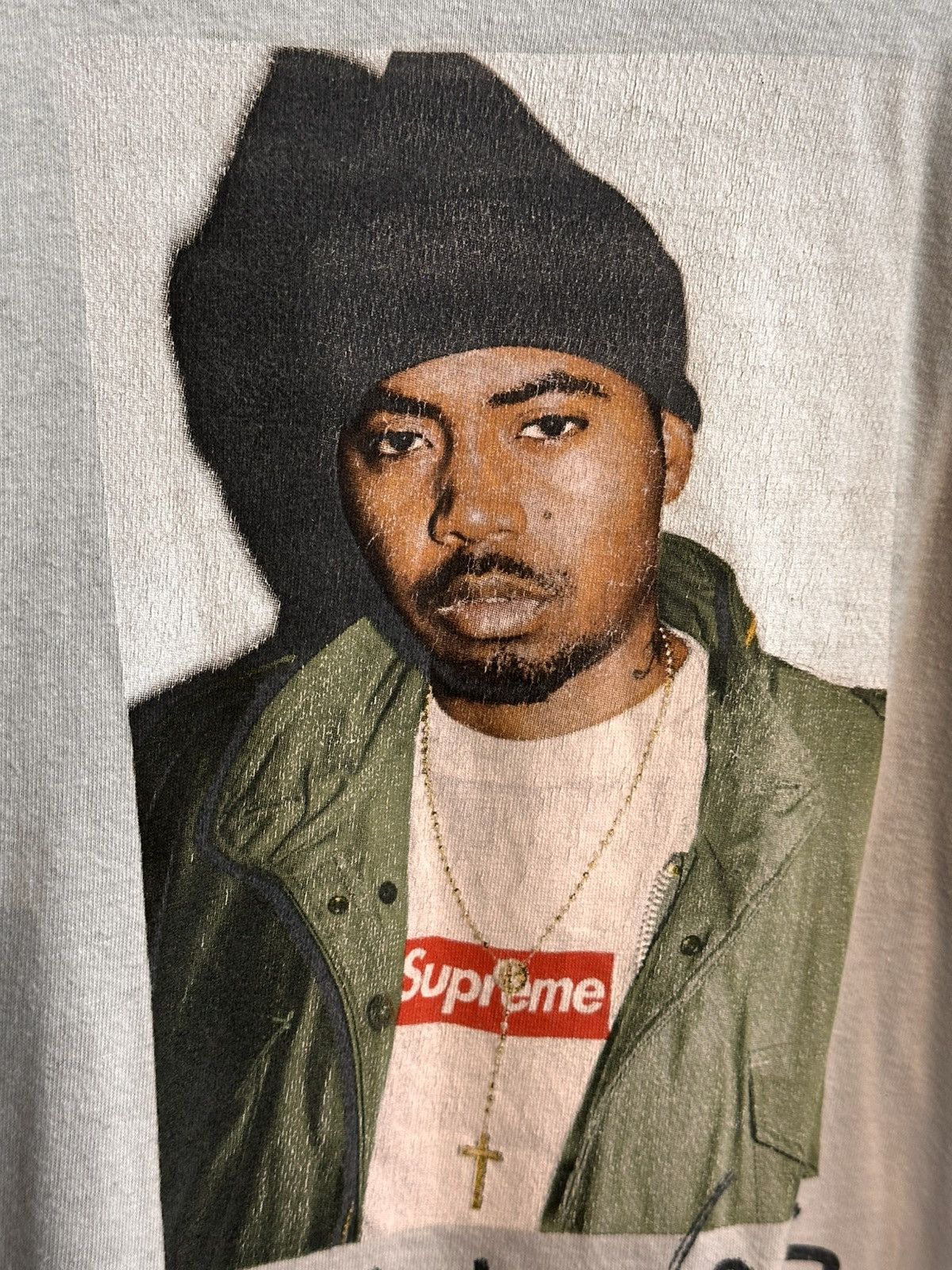 Supreme Supreme Nas Tee pale blue Size US L / EU 52-54 / 3 - 4 Thumbnail