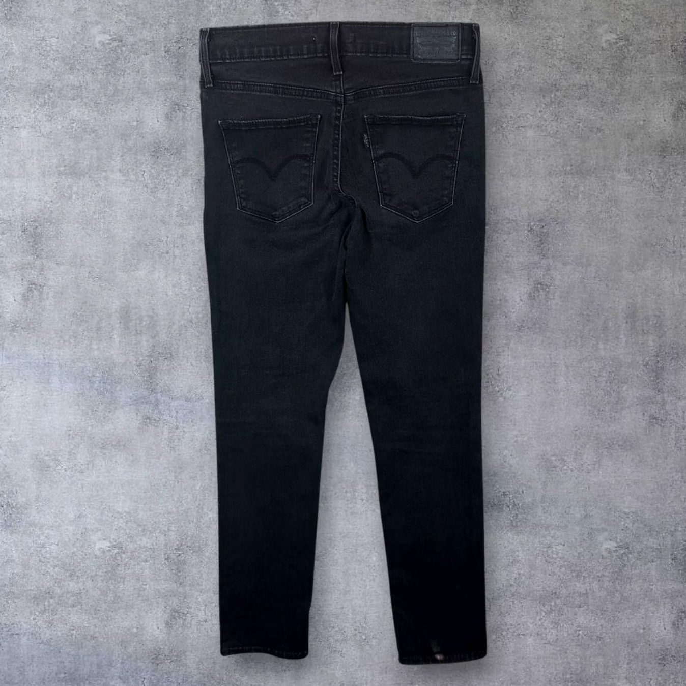 Levi's Levi's Slimming Slim Classic Black Denim Stretch Fit Jeans W28 L32 - Regular Size 28 - Womens - Size 28" / US 6 / IT 42 - 3 Thumbnail
