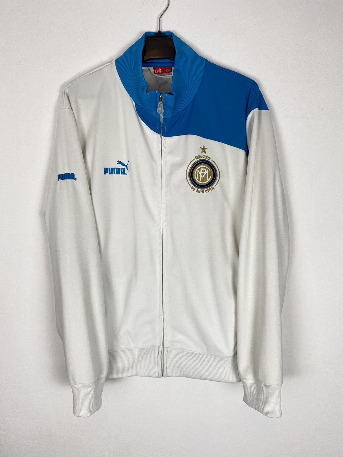 Puma Puma x Inter Mediolan y2k 2009 Milan crewneck zip blokecore Size US L / EU 52-54 / 3 - 1 Thumbnail