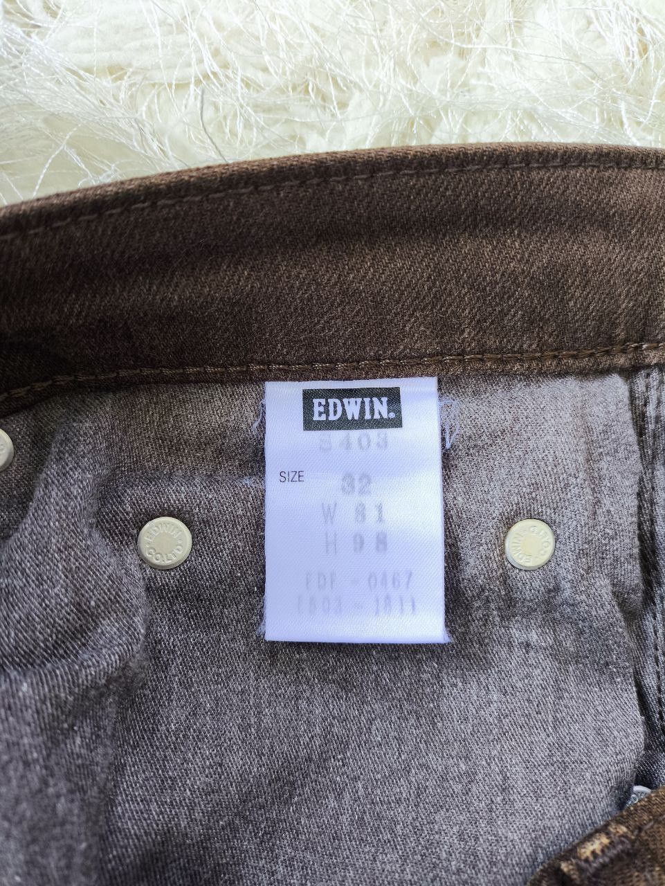 Edwin EDWIN 403 International Basic Regular Made in Japan Jeans Size US 32 / EU 48 - 8 Thumbnail