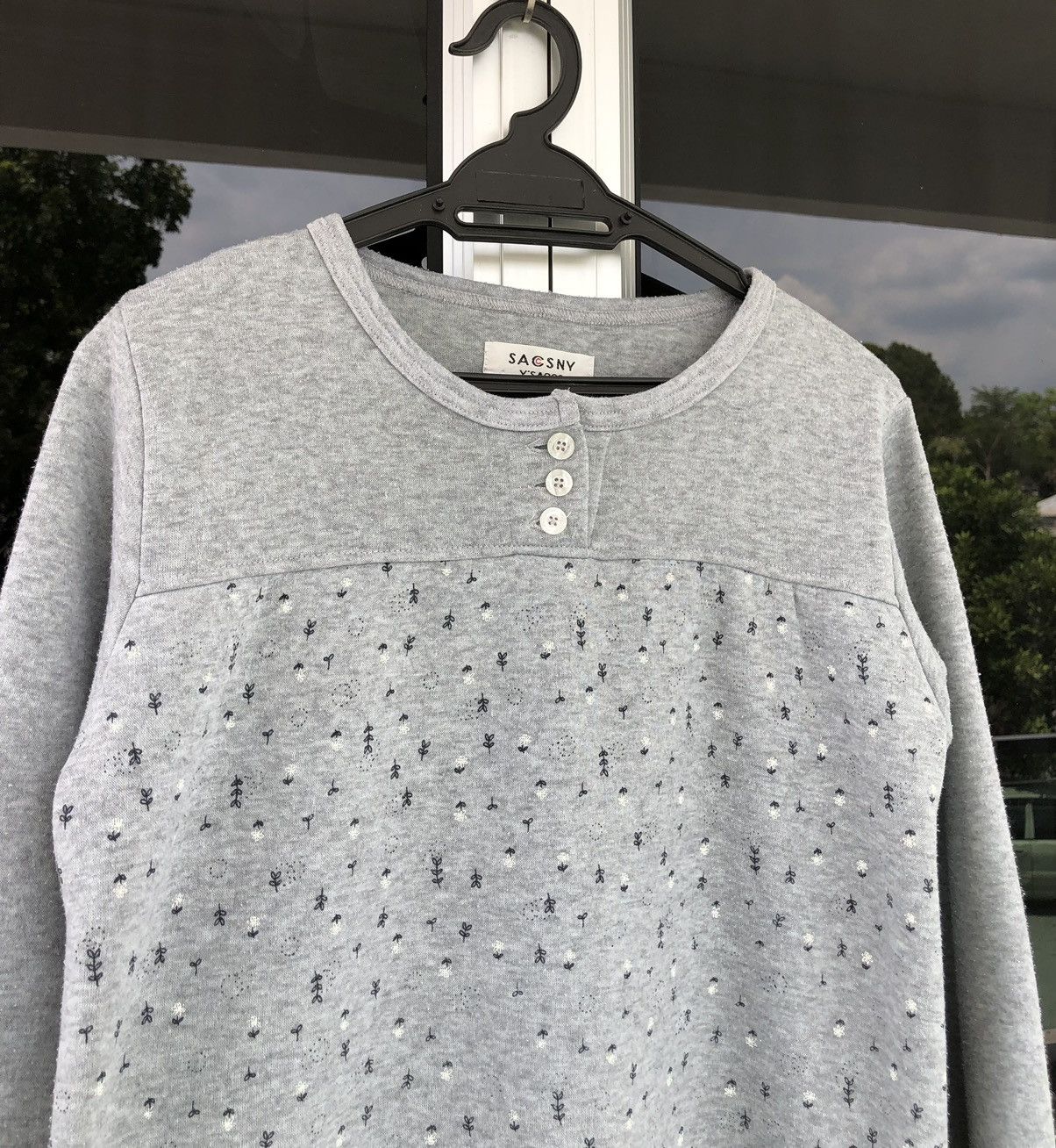 Yohji Yamamoto Sacsny Y’Saccs by Yohji Yamamoto Women T shift Long Sleeve Size M / US 6-8 / IT 42-44 - 2 Thumbnail