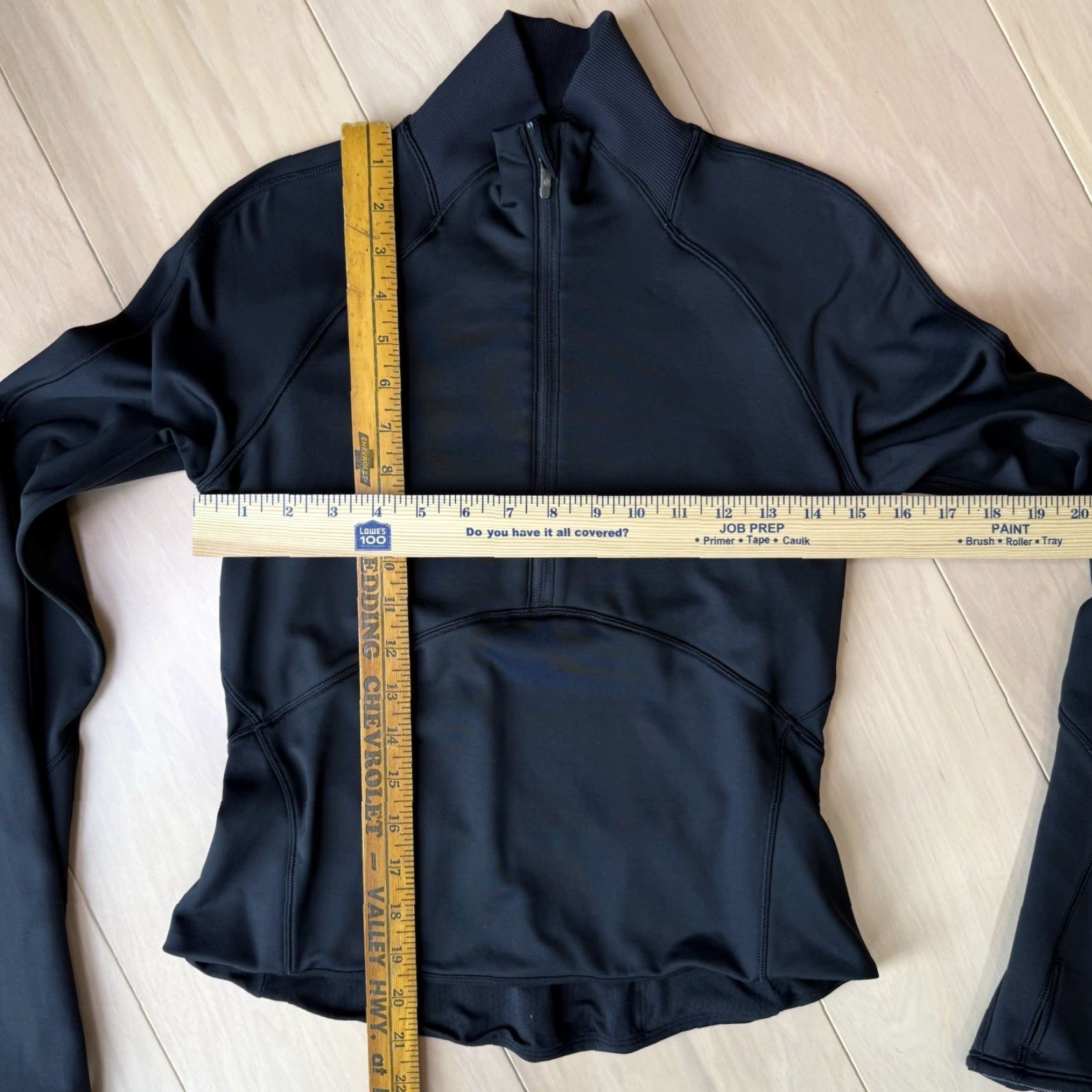 Lululemon Lululemon InStill Jacket Black 6 Women Full Zip Hooded All Seasons Outdoor Casual Shirt? Size M / US 6-8 / IT 42-44 - 2 Thumbnail