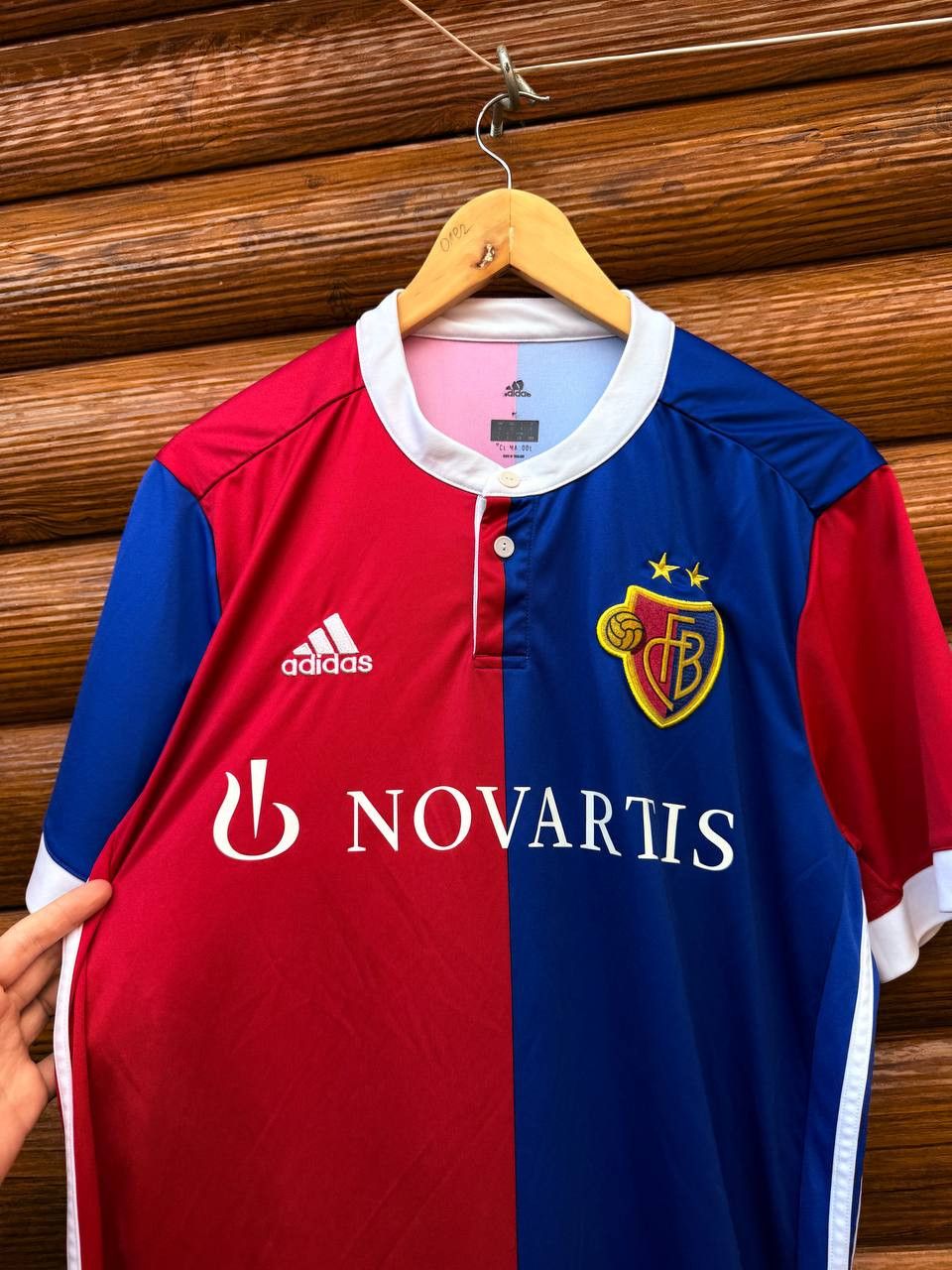 Adidas BASEL 2017 HOME FOOTBALL SHIRT SOCCER JERSEY ADIDAS Size L Size US L / EU 52-54 / 3 - 2 Thumbnail