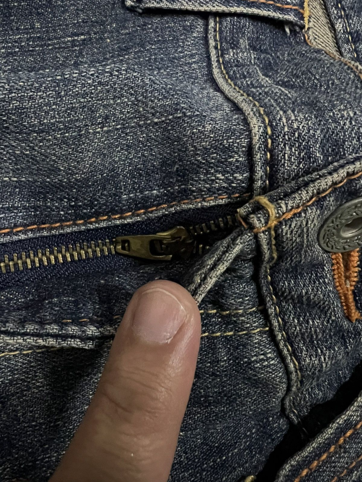 Japanese Brand GL HEART LIMITED EDITION VINTAGE JEAN. Size US 36 / EU 52 - 11 Thumbnail