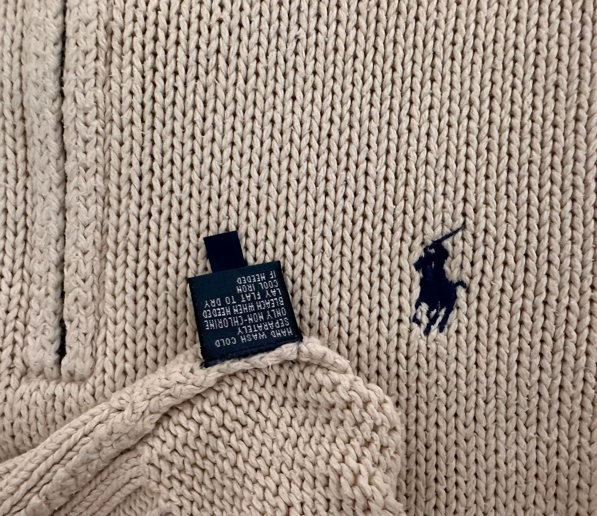 Polo Ralph Lauren Polo Ralph Lauren Zip Knit Sweater L Size US L / EU 52-54 / 3 - 3 Thumbnail