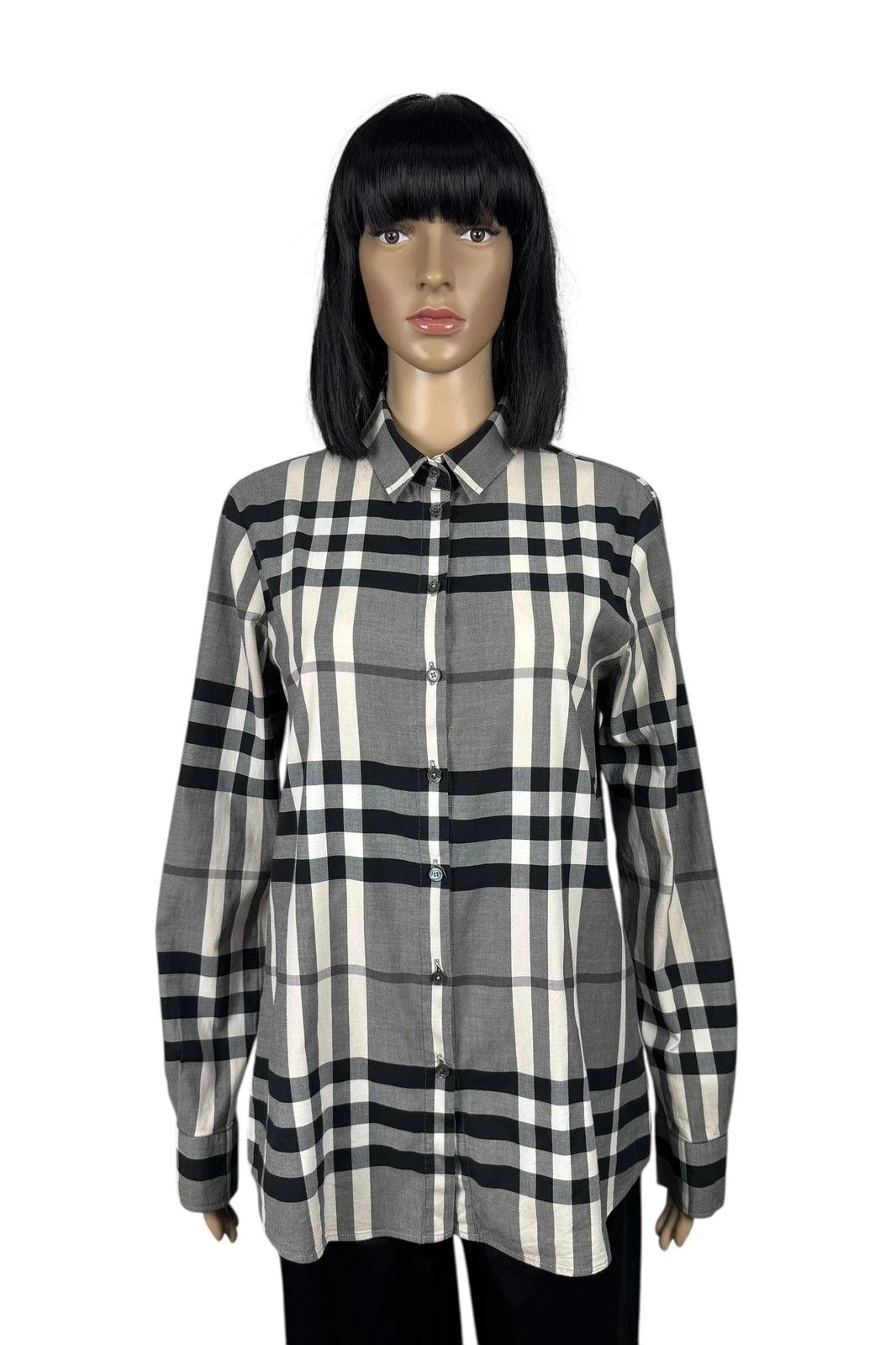 Burberry Burberry London Plaid Check Shirt size UK12 US10 Size M / US 6-8 / IT 42-44 - 1 Thumbnail