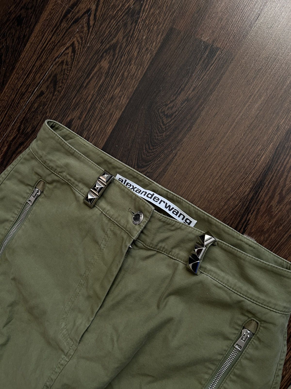 Alexander Wang × Japanese Brand × T by Alexander Wang Alexander Wang Cargo Twill Trousers Pant 31x27.5 Size US 30 / EU 46 - 4 Thumbnail