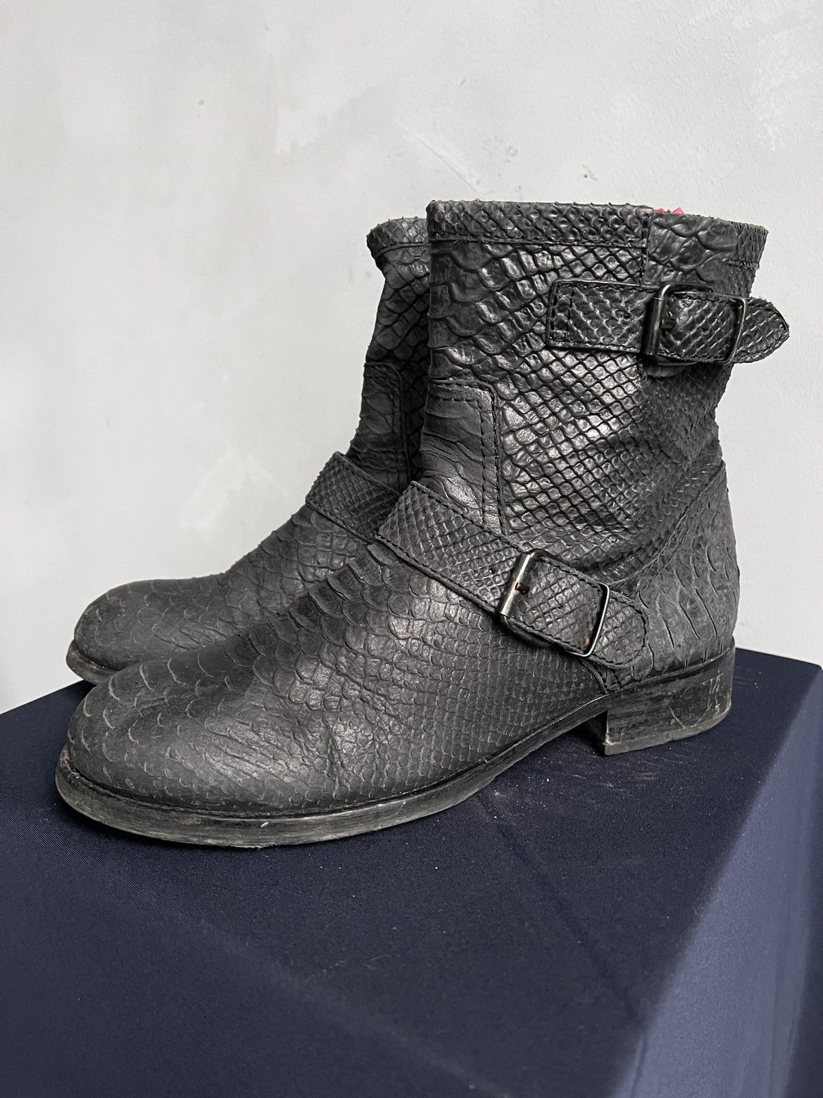 If Six Was Nine Avantgarde hype if six was nine style artisan leather boots Size US 7.5 / EU 40-41 - 1 Thumbnail