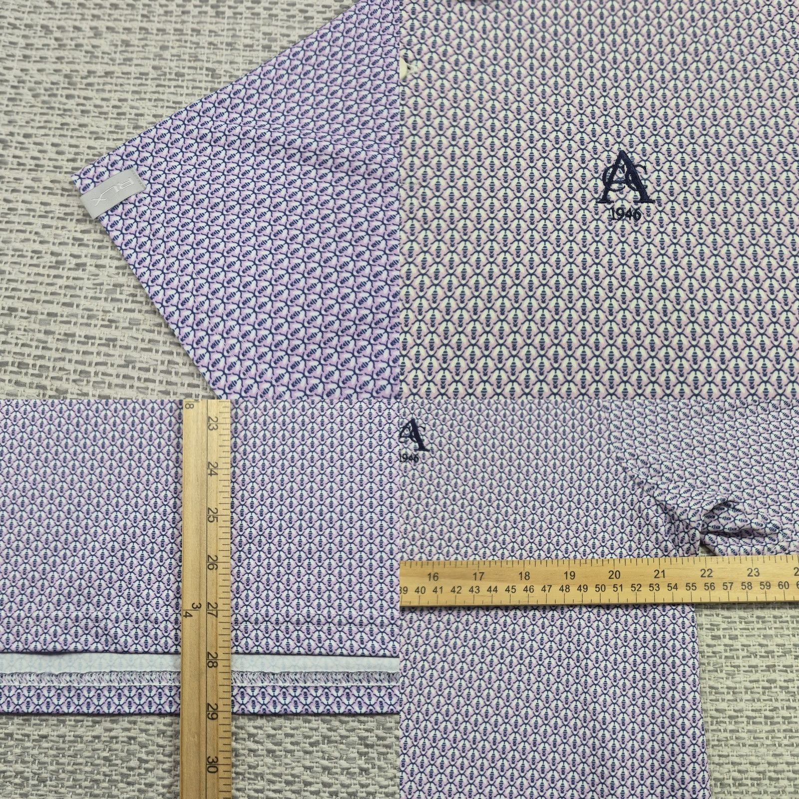 RLX Ralph Lauren RLX Ralph Lauren Polo Shirt Mens M Performance Stretch Arizona CC 1946 Size US M / EU 48-50 / 2 - 8 Thumbnail