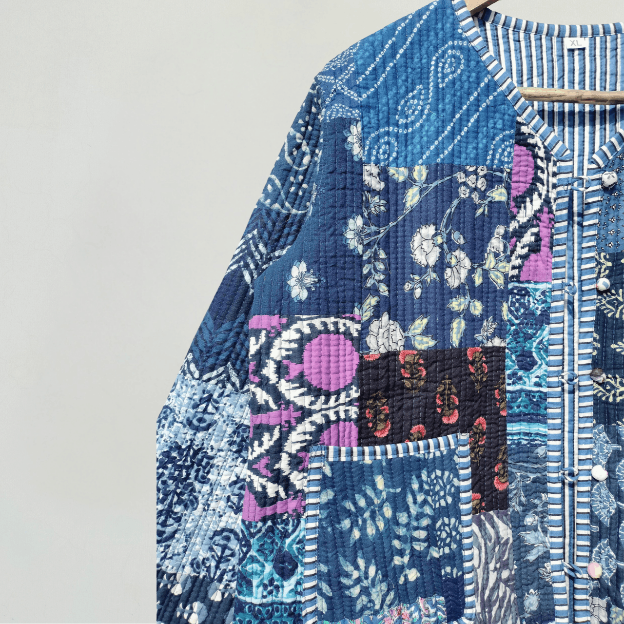 Vintage Vintage Reversible Quilted Jacket Size M / US 6-8 / IT 42-44 - 4 Thumbnail