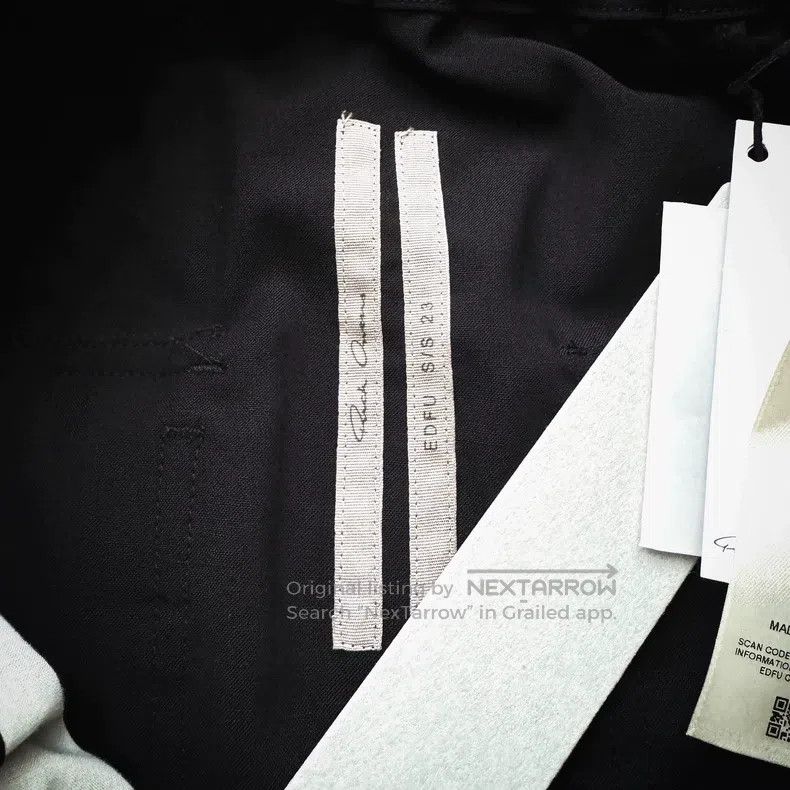 Rick Owens Rick Owens 23SS Spring/Summer Designer Drawstring Slacks p Size US 36 / EU 52 - 7 Thumbnail