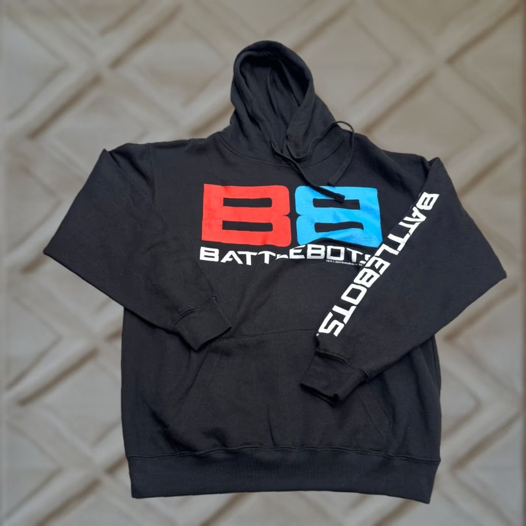 Olive BattleBots Mens Pullover Hoodie Black Logo Sweatshirt M Size US M / EU 48-50 / 2 - 1 Thumbnail